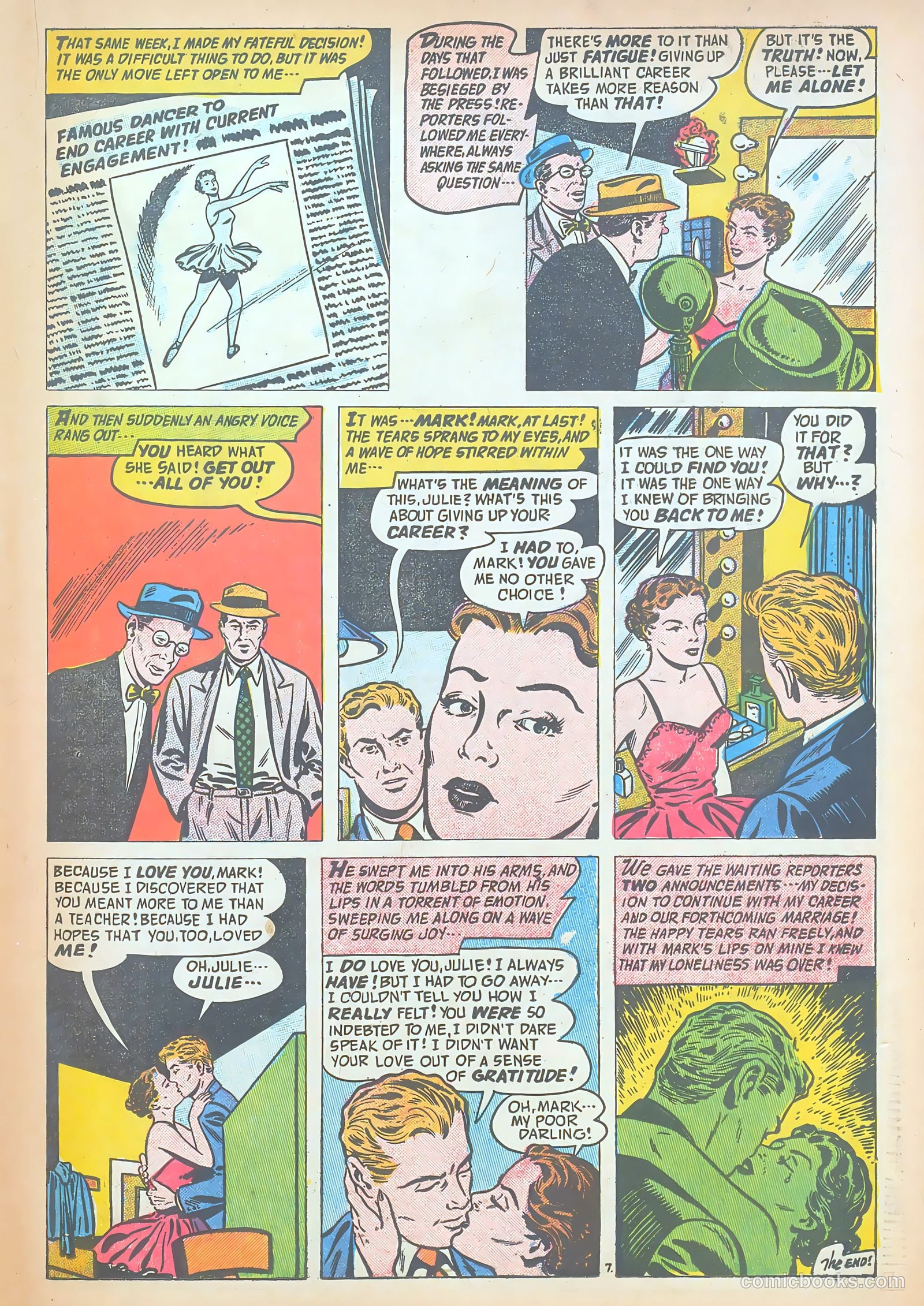 Romantic Adventures #58 (1955) — page 19 of 36