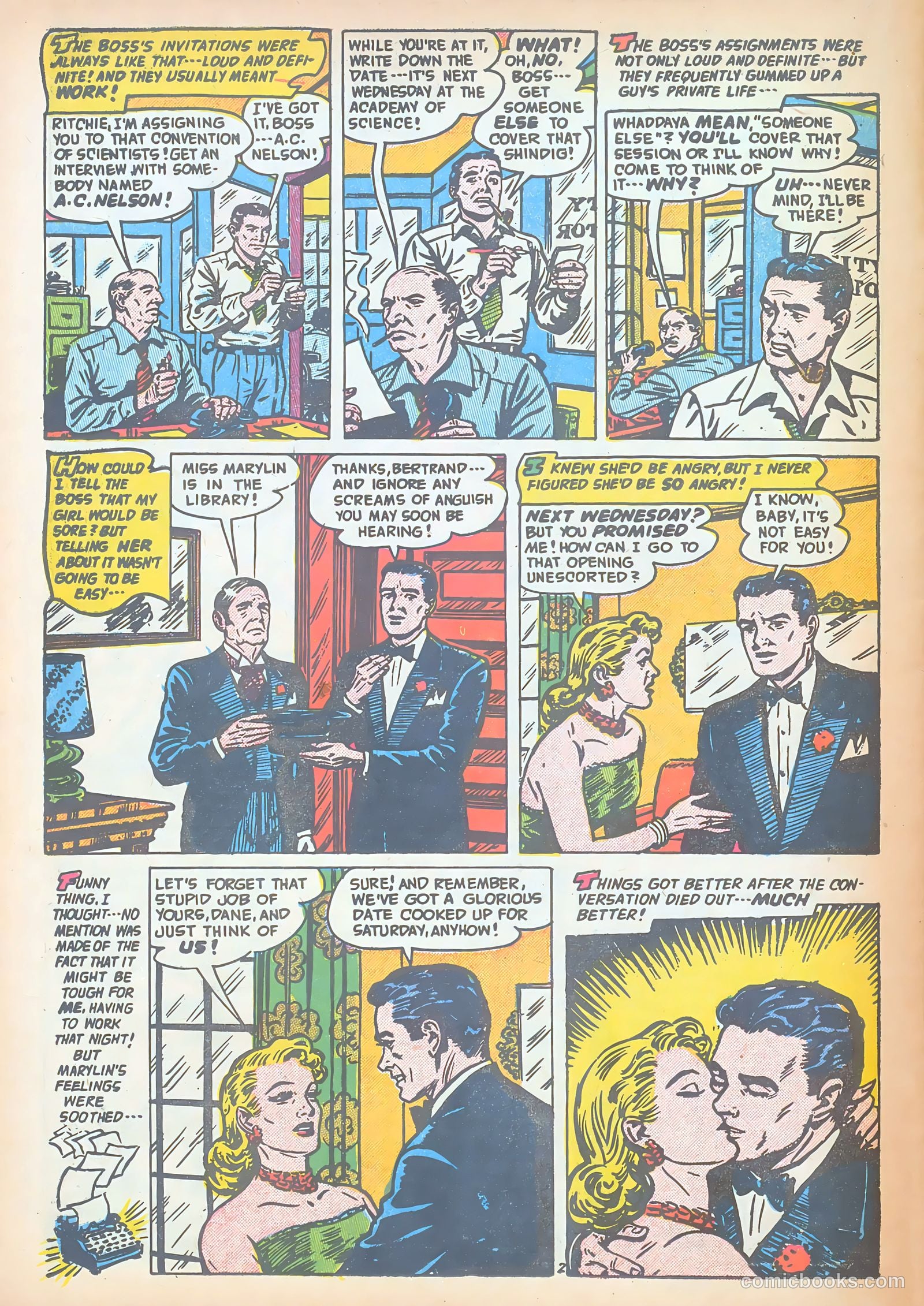 Romantic Adventures #58 (1955) — page 22 of 36
