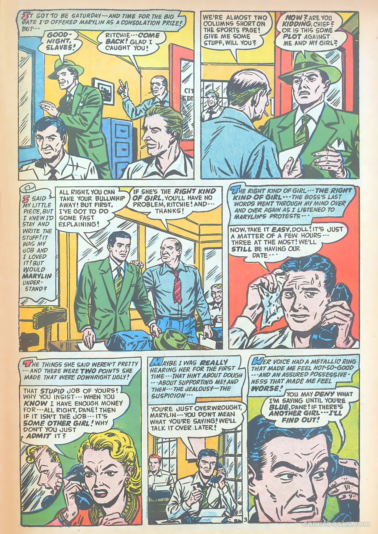 Romantic Adventures #58 (1955) — page 23 of 36