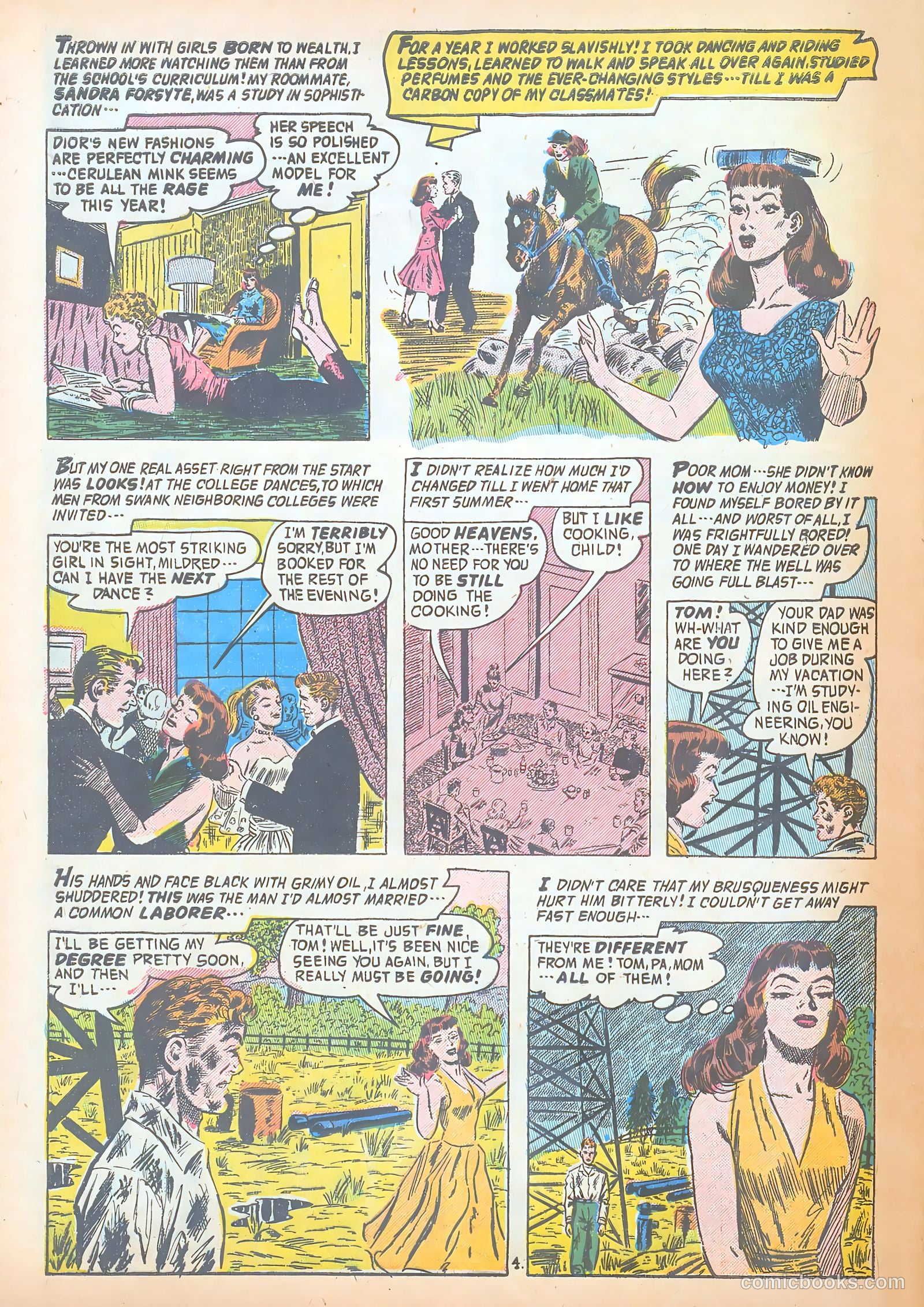 Romantic Adventures #58 (1955) — page 28 of 36