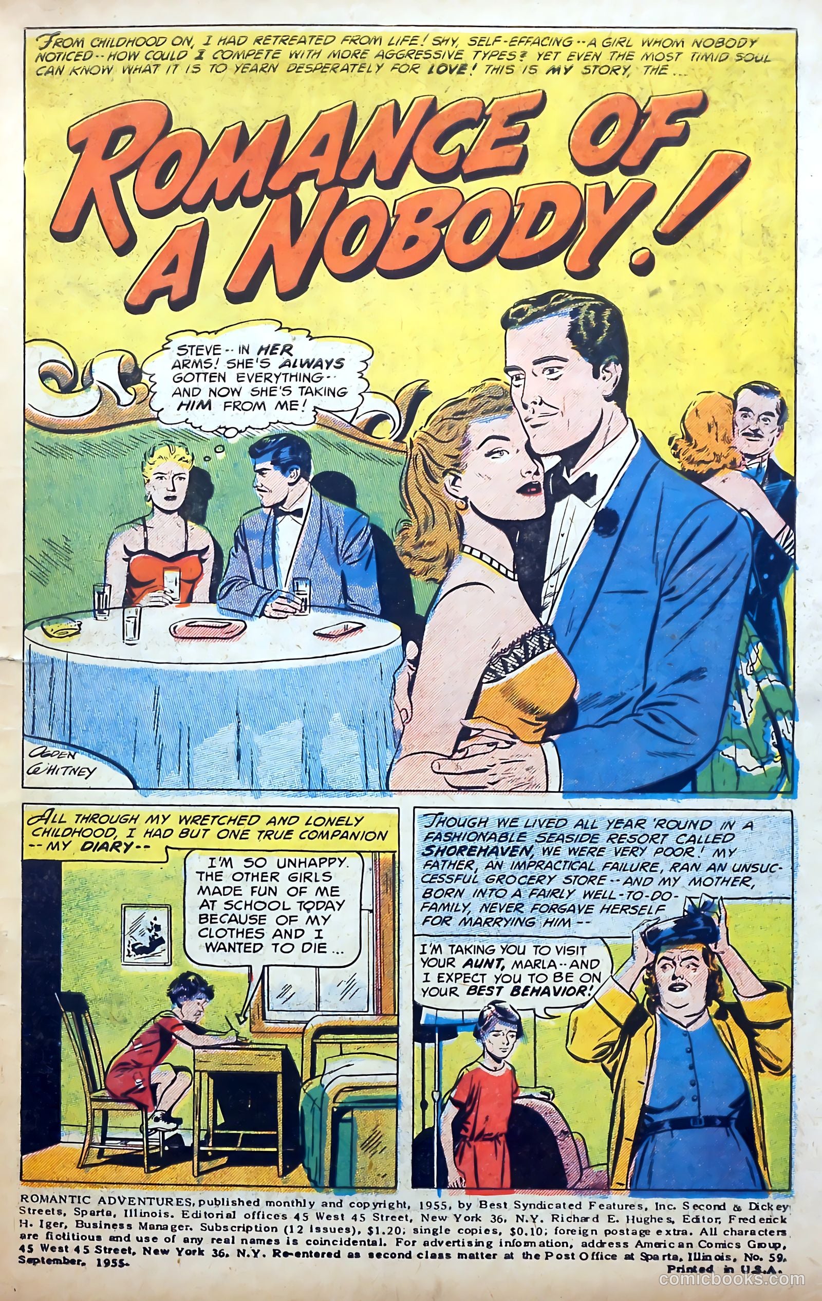 Romantic Adventures #59 (1955) — page 3 of 36