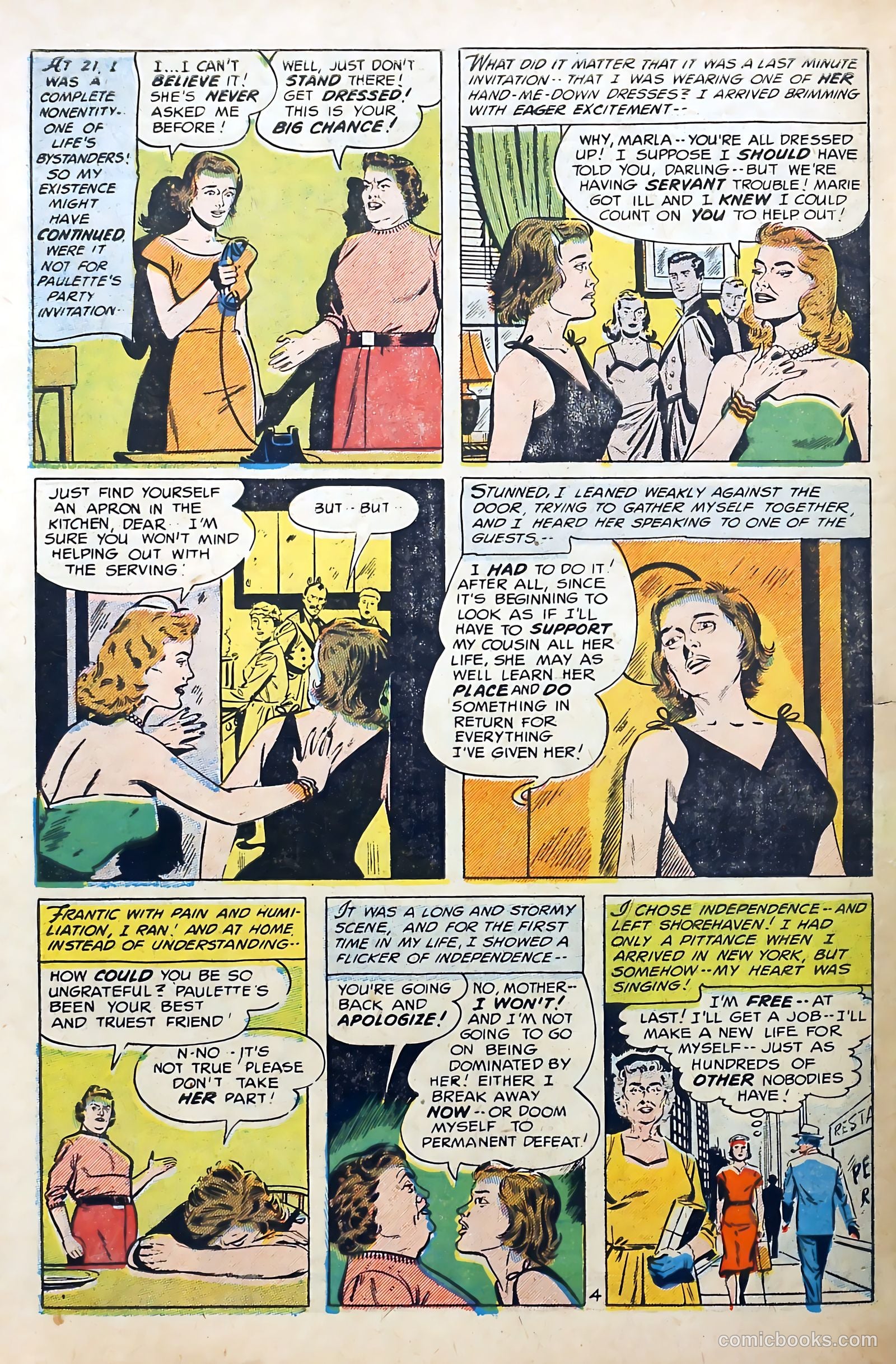 Romantic Adventures #59 (1955) — page 6 of 36