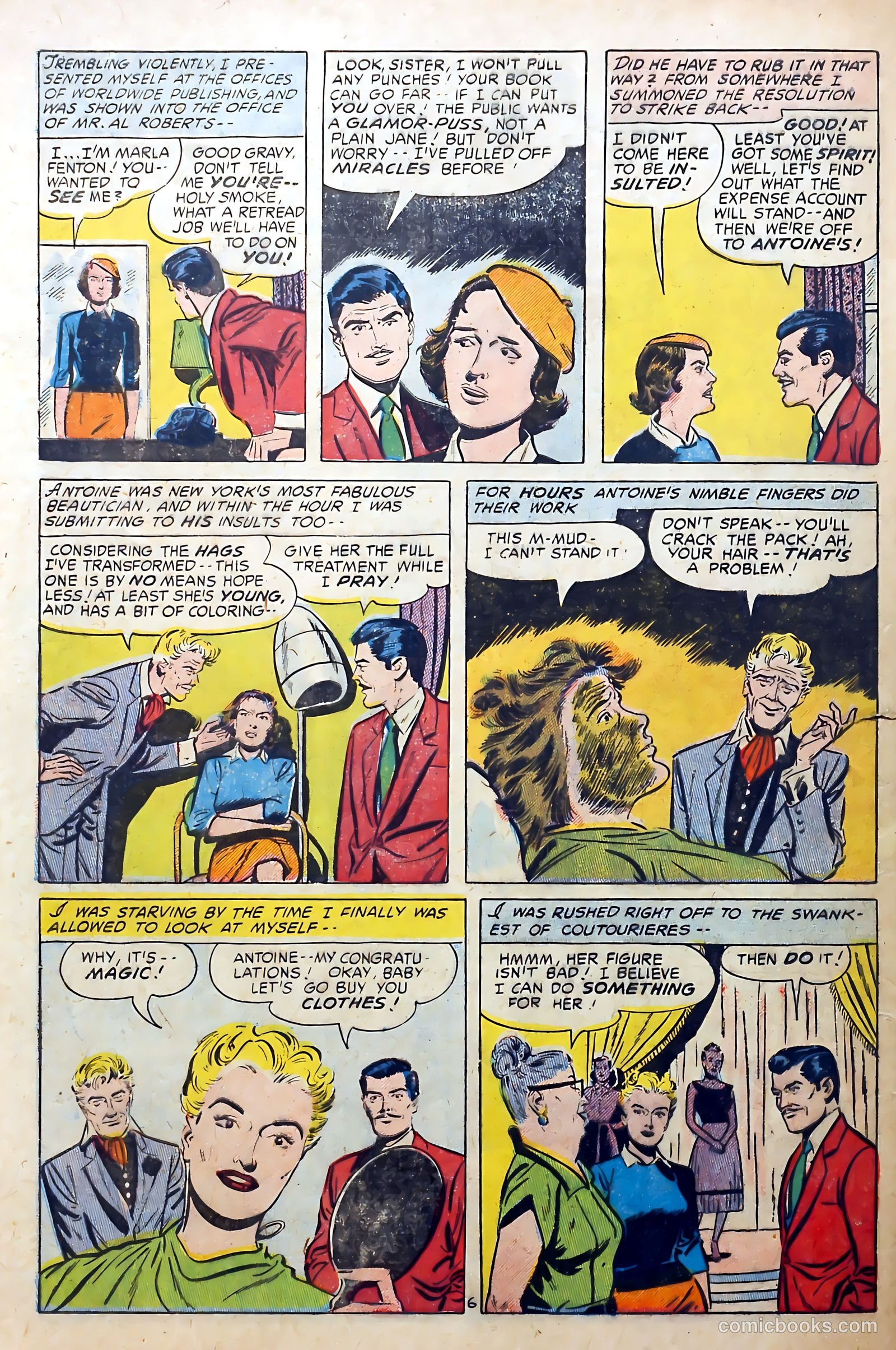Romantic Adventures #59 (1955) — page 8 of 36