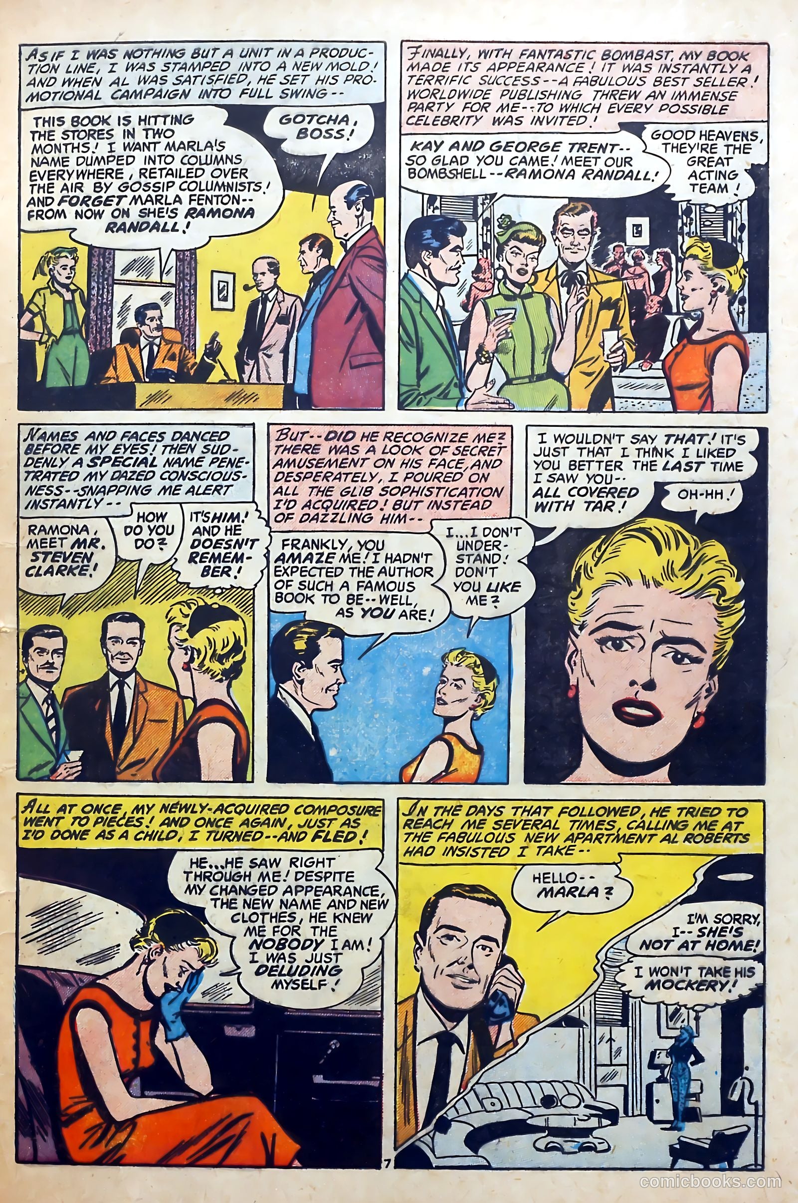 Romantic Adventures #59 (1955) — page 9 of 36