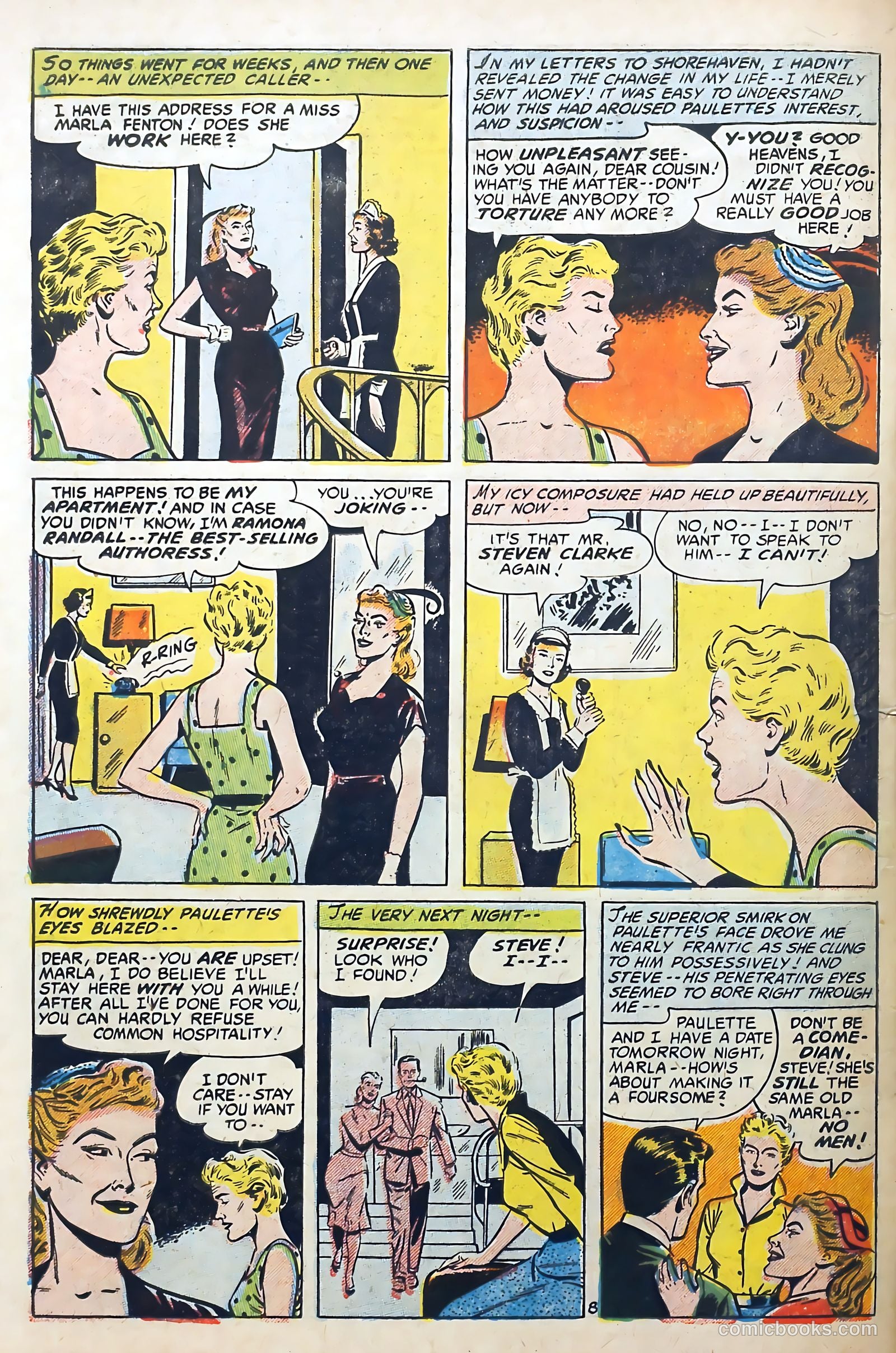 Romantic Adventures #59 (1955) — page 10 of 36