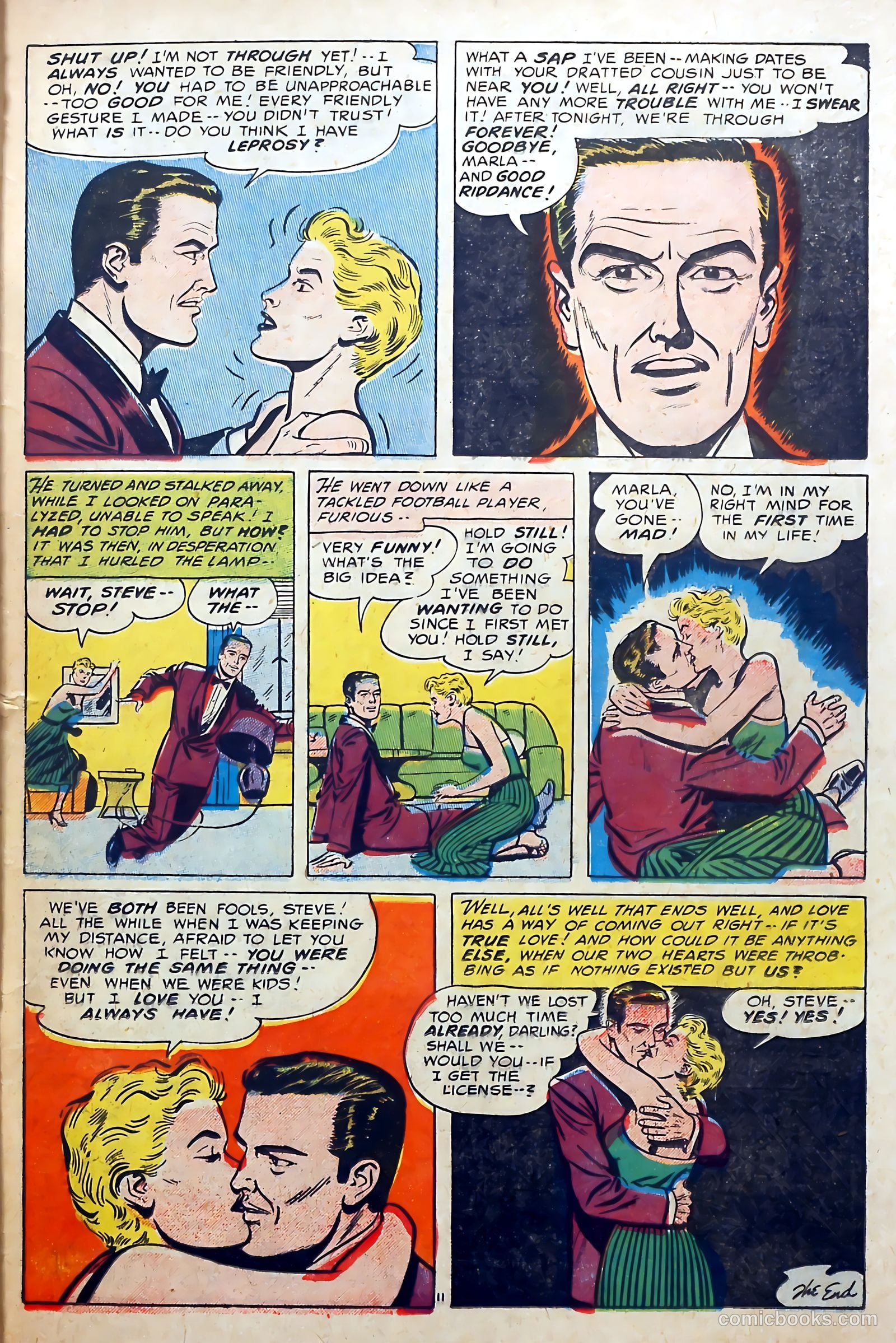 Romantic Adventures #59 (1955) — page 13 of 36