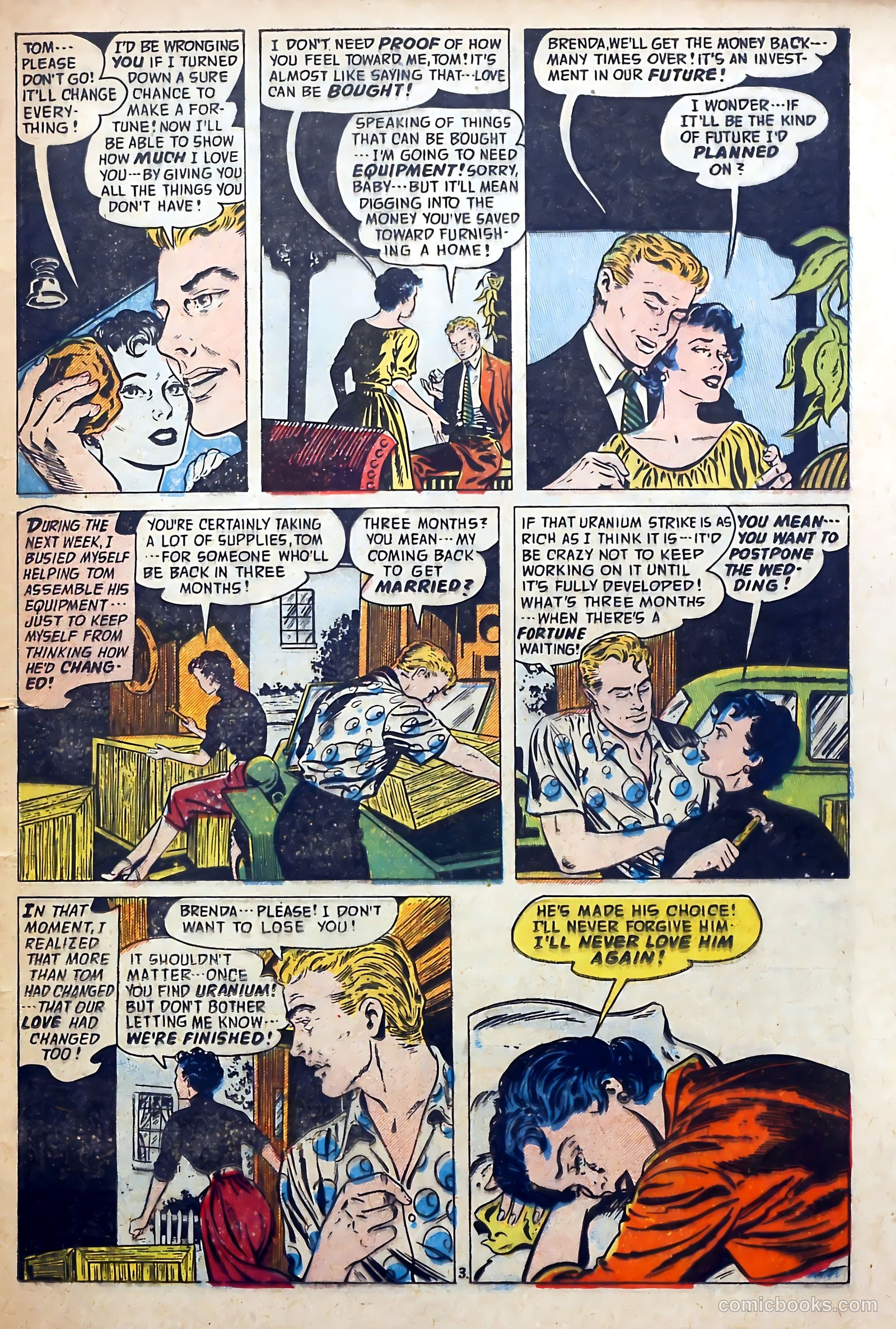 Romantic Adventures #59 (1955) — page 21 of 36