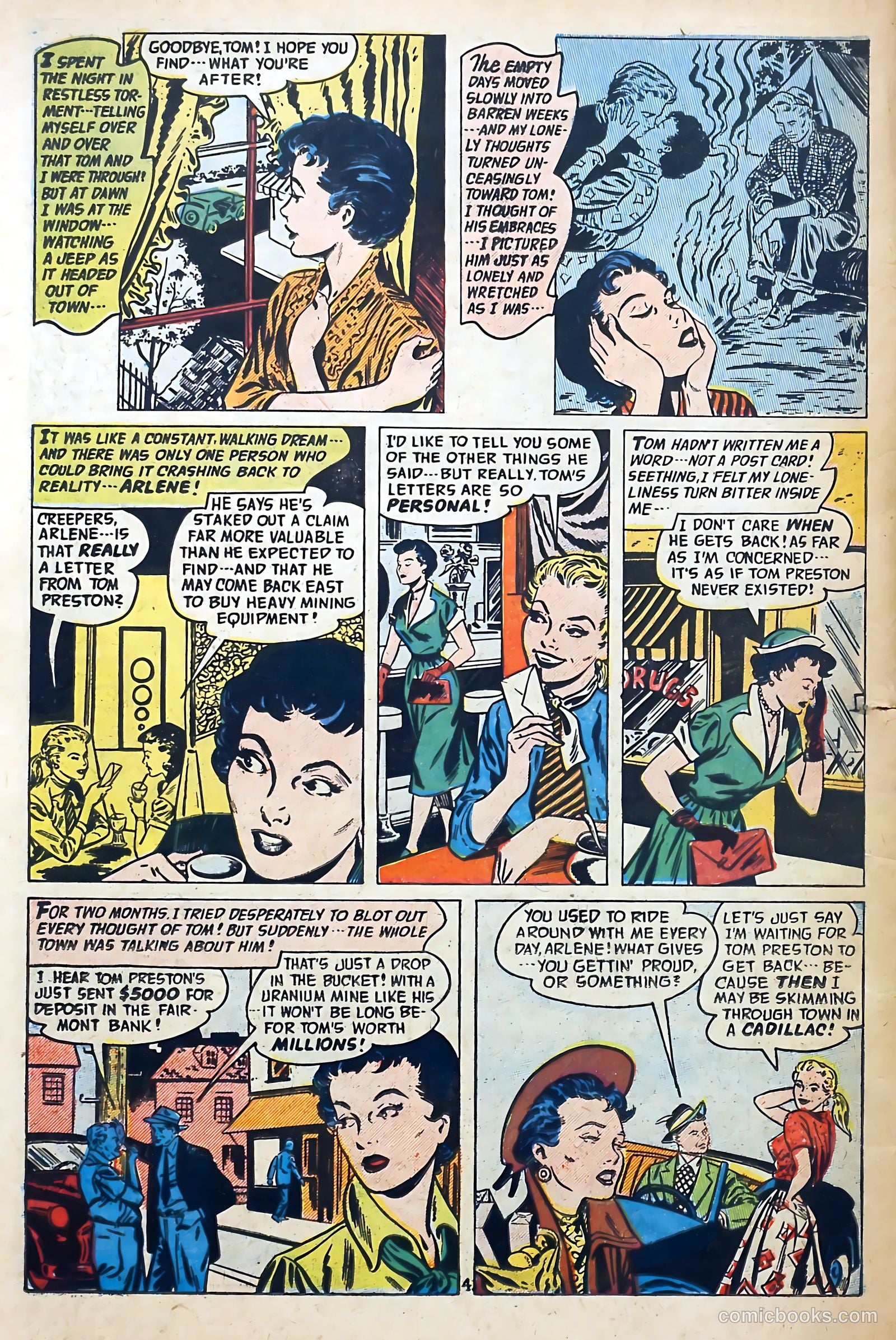 Romantic Adventures #59 (1955) — page 22 of 36