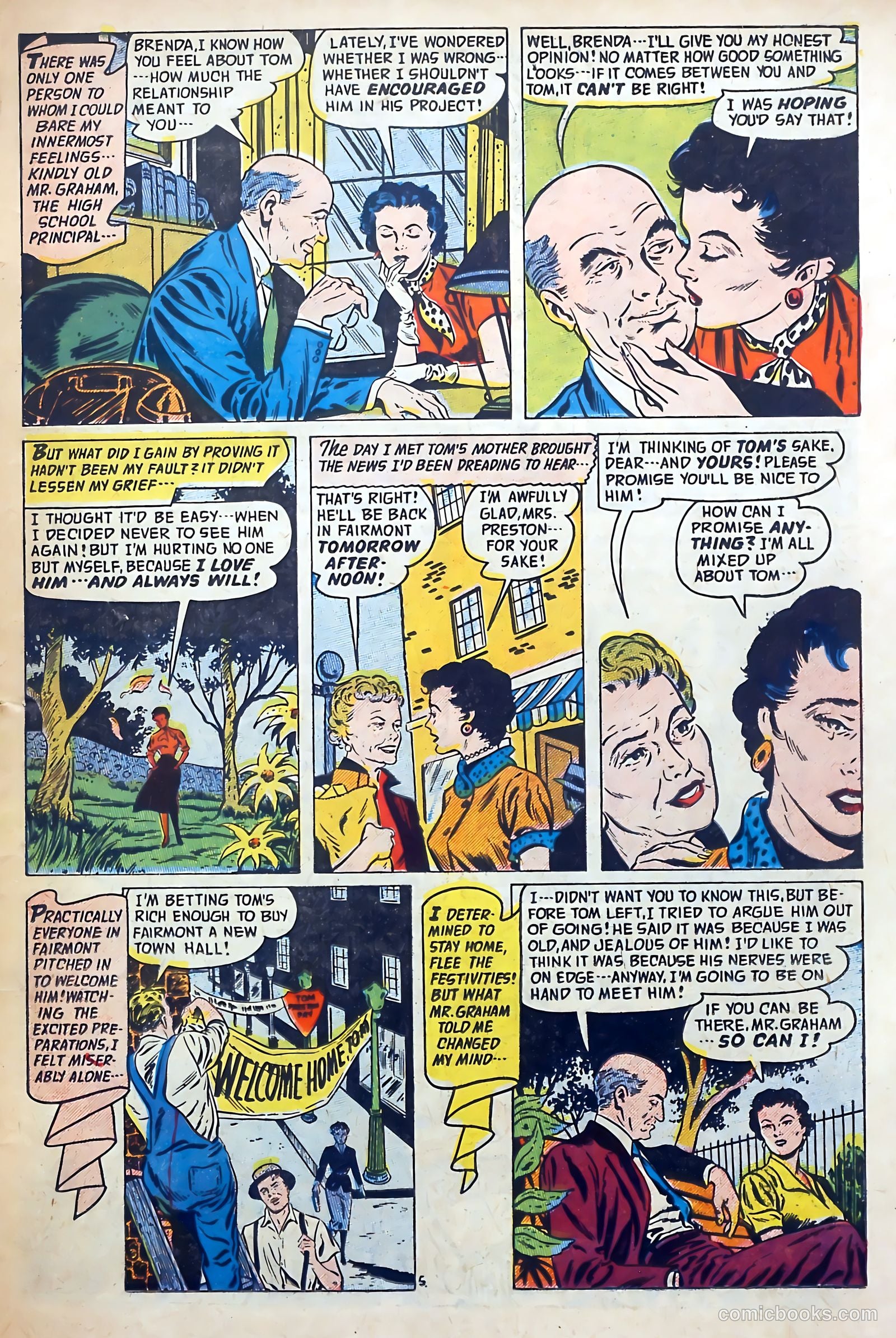 Romantic Adventures #59 (1955) — page 23 of 36