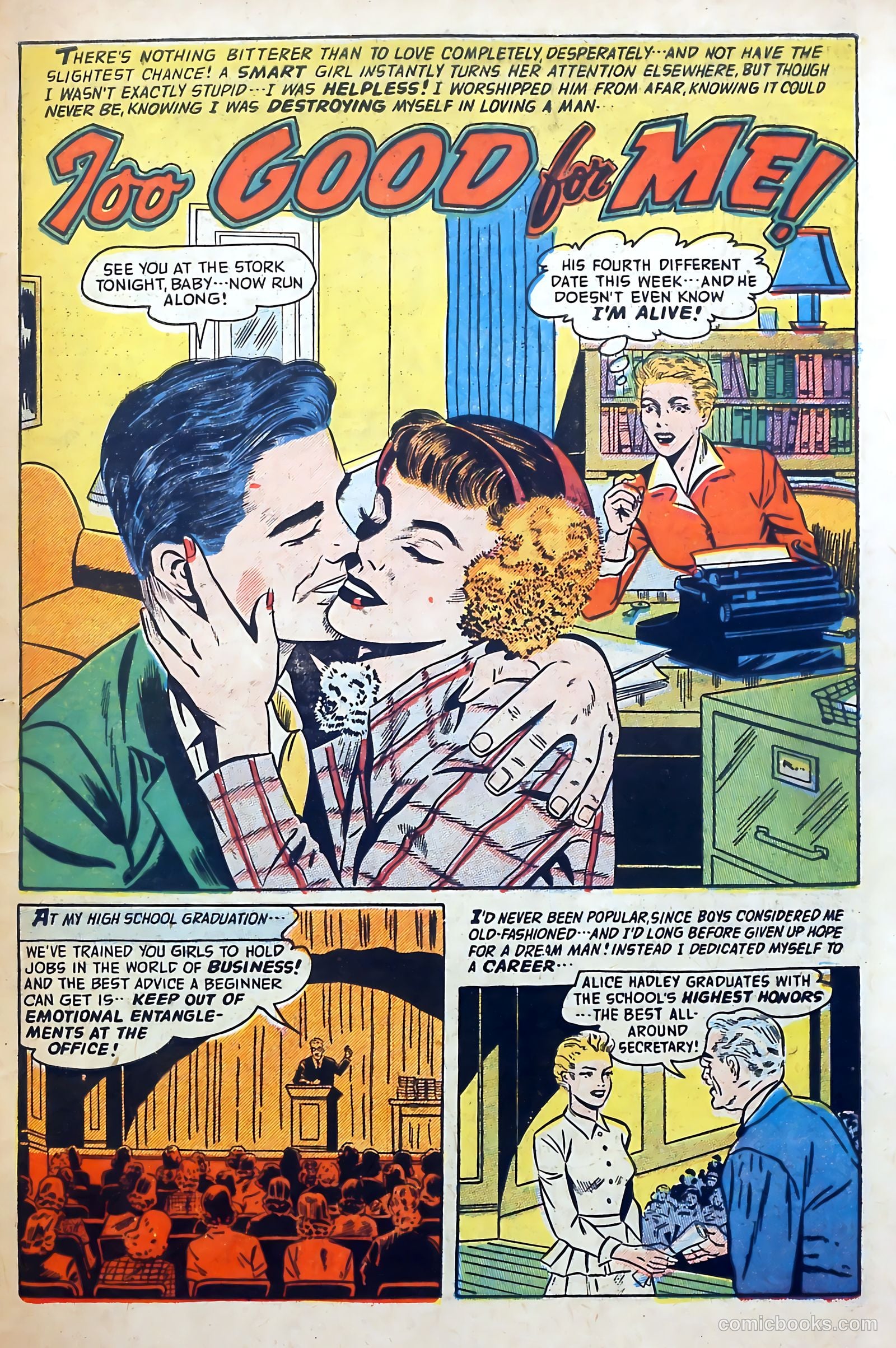 Romantic Adventures #59 (1955) — page 27 of 36