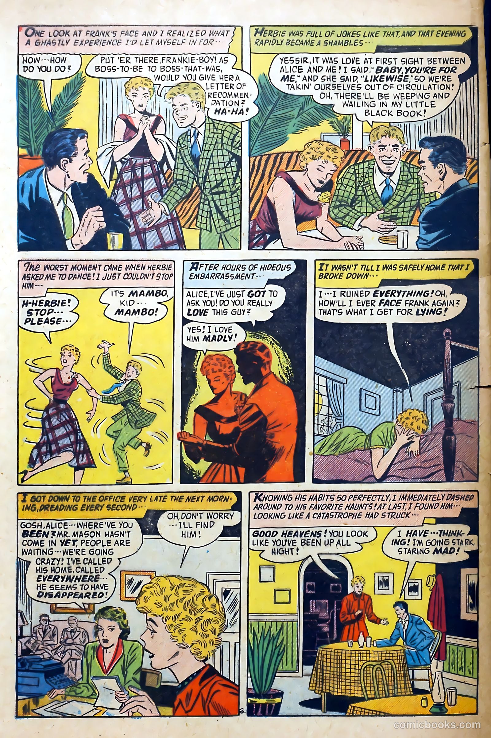 Romantic Adventures #59 (1955) — page 32 of 36