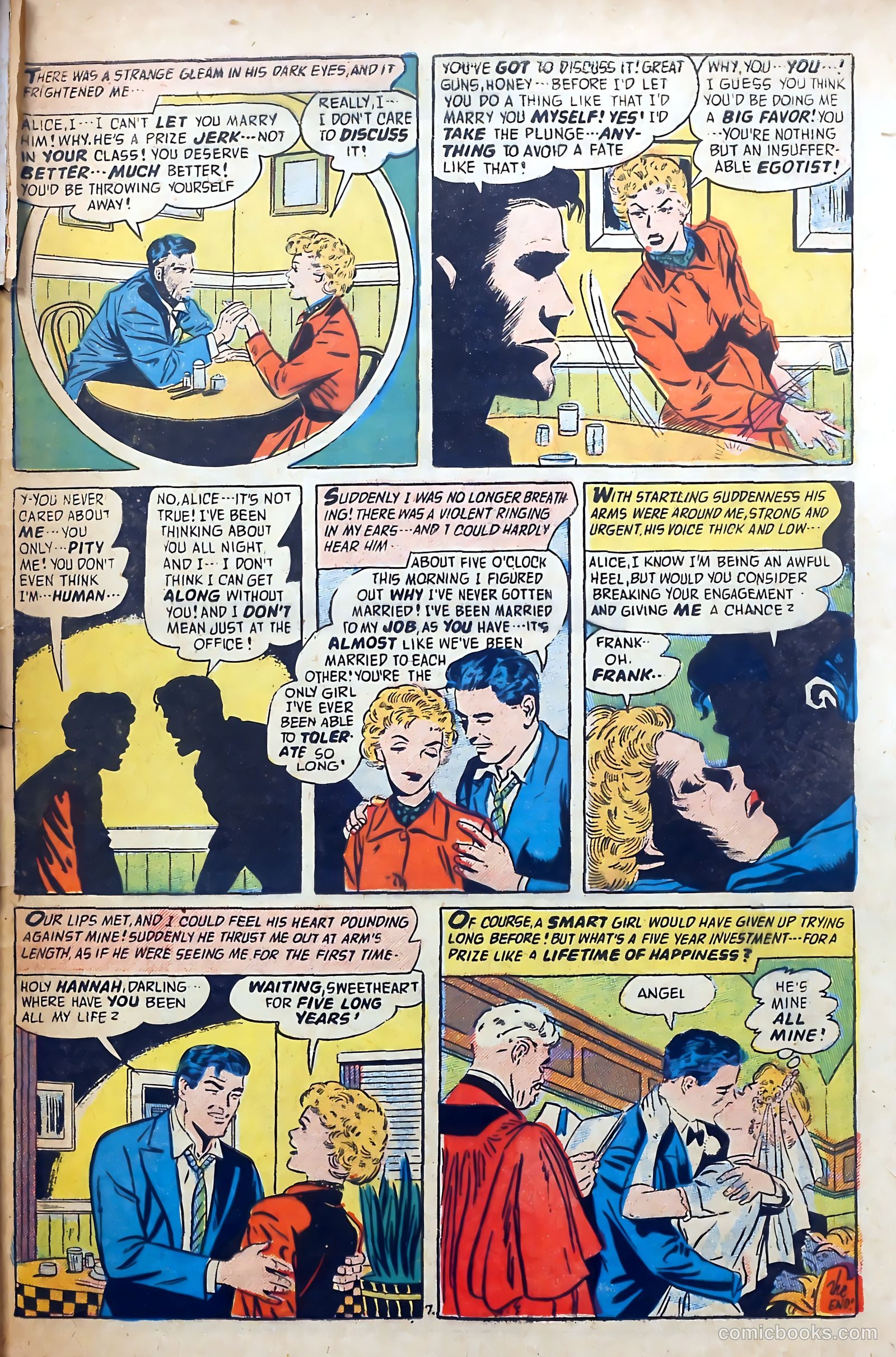 Romantic Adventures #59 (1955) — page 33 of 36