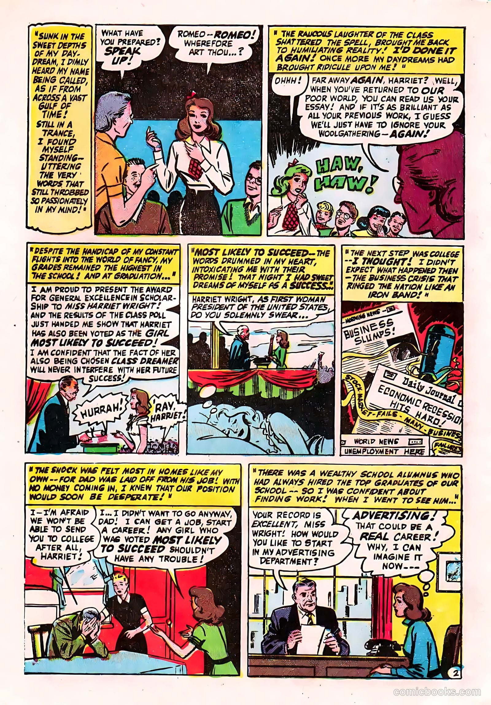 Romantic Adventures #6 (1950) — page 4 of 52