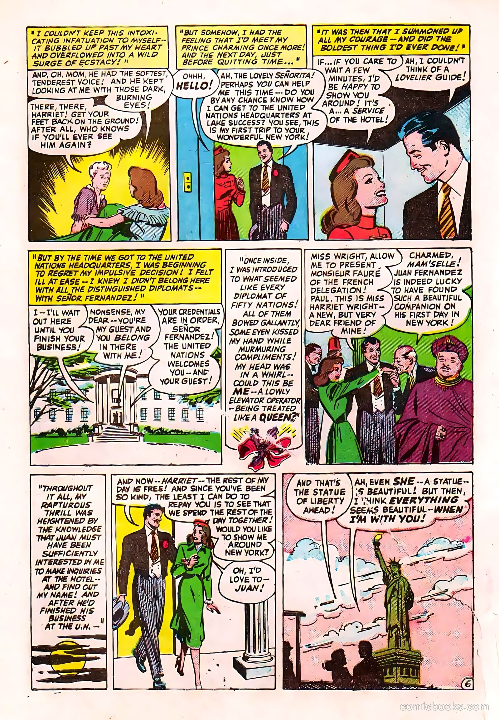 Romantic Adventures #6 (1950) — page 8 of 52