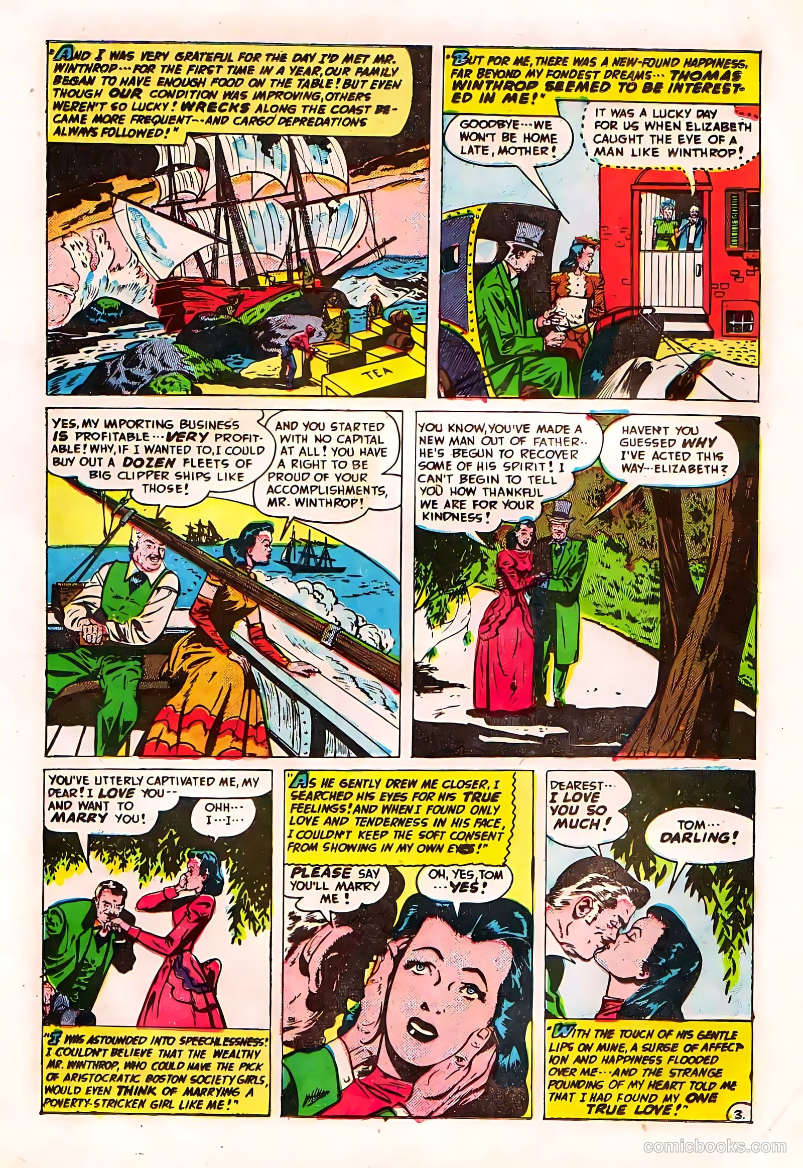 Romantic Adventures #6 (1950) — page 21 of 52