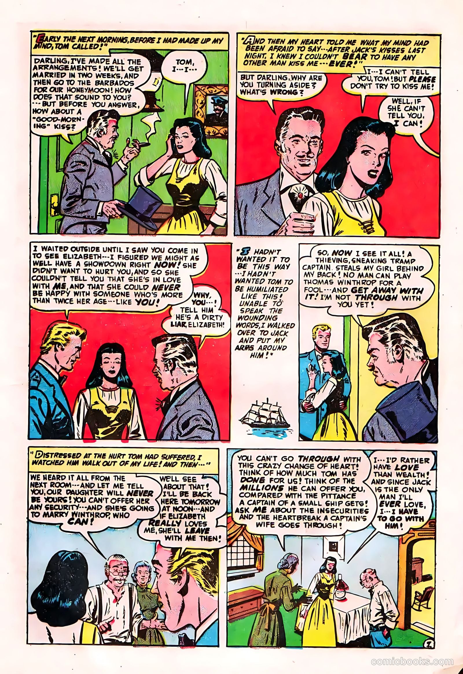Romantic Adventures #6 (1950) — page 25 of 52