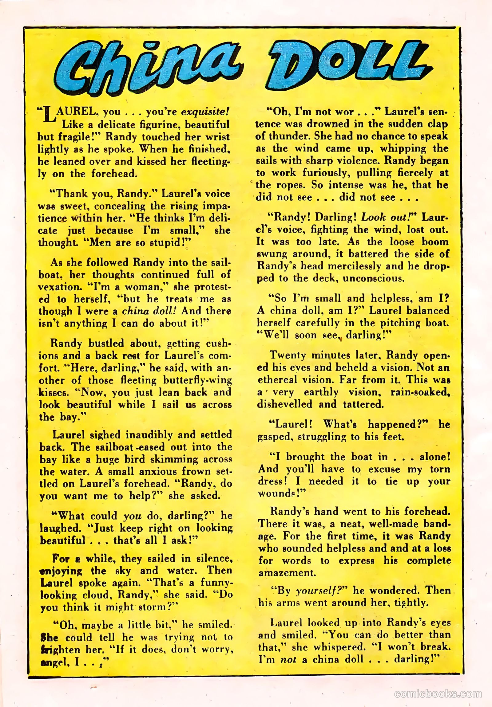 Romantic Adventures #6 (1950) — page 34 of 52