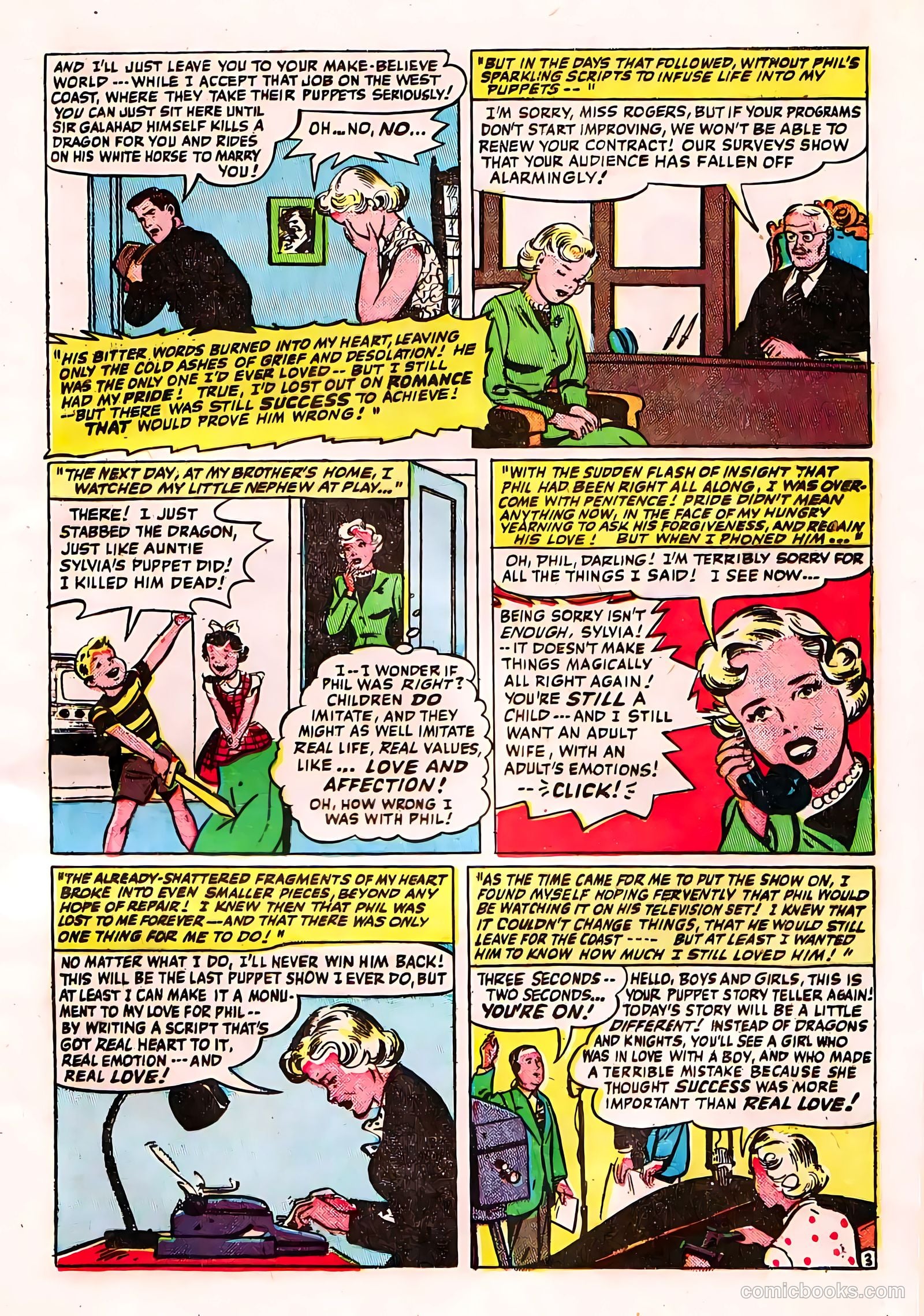 Romantic Adventures #6 (1950) — page 37 of 52