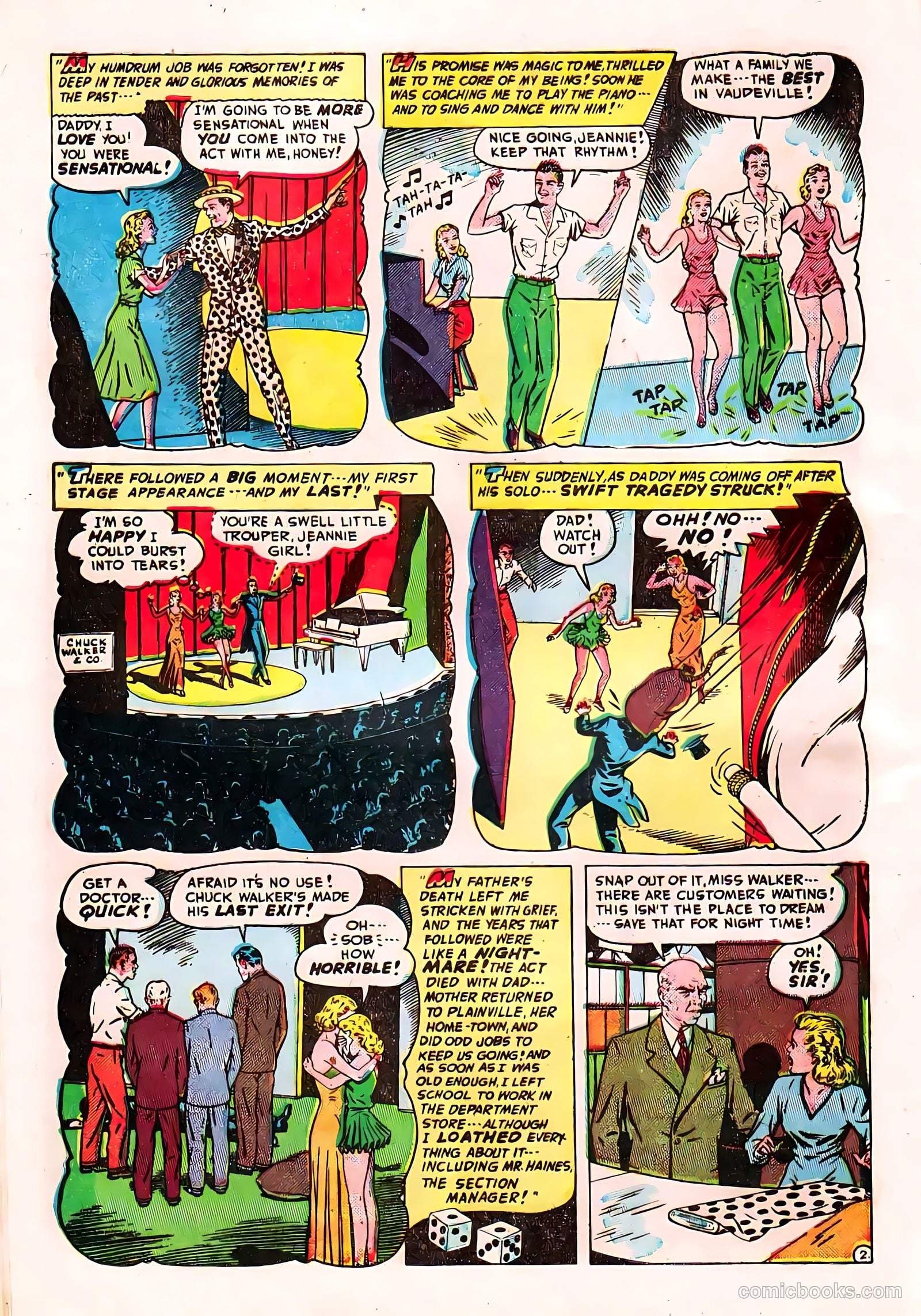 Romantic Adventures #6 (1950) — page 40 of 52