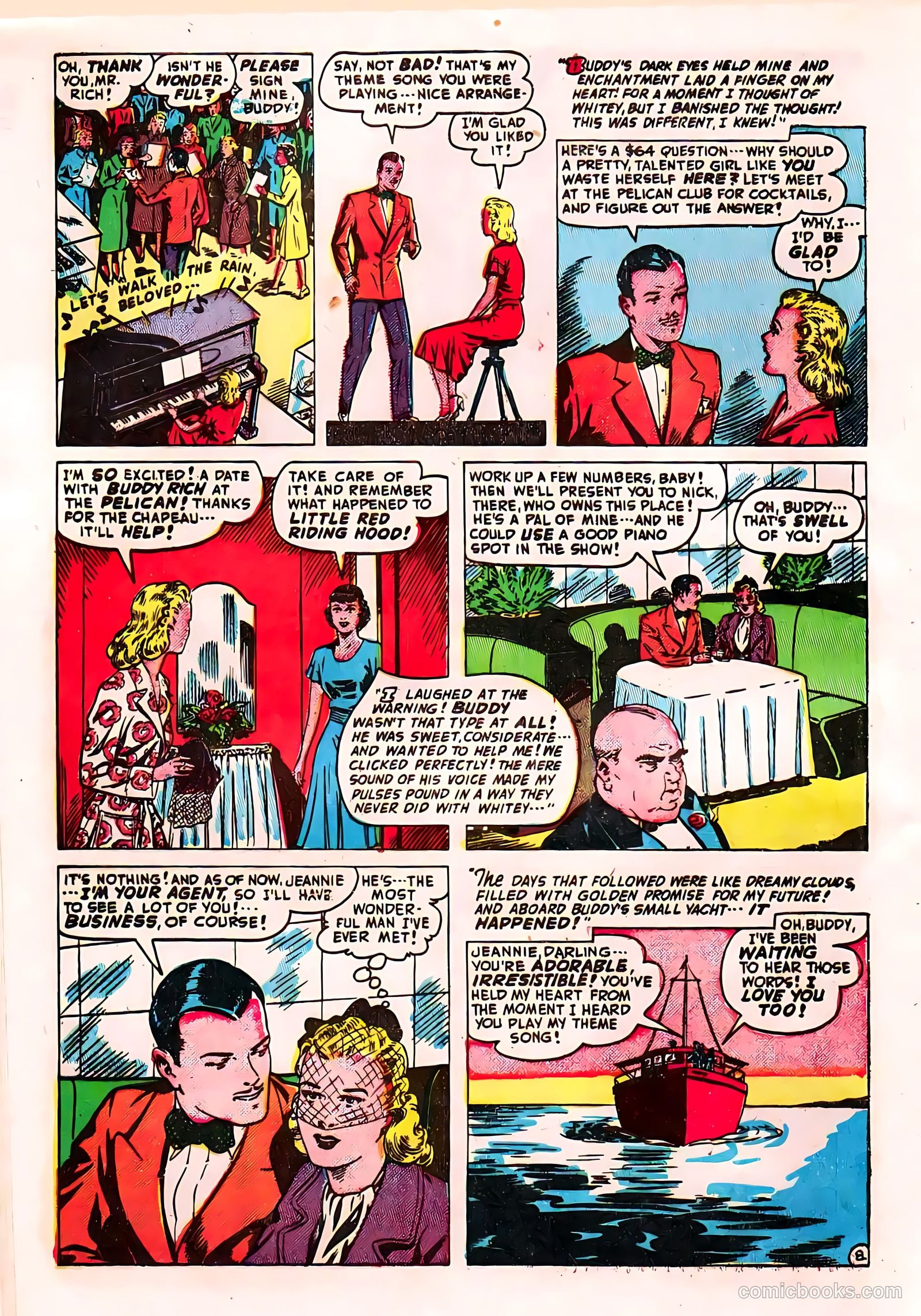 Romantic Adventures #6 (1950) — page 46 of 52