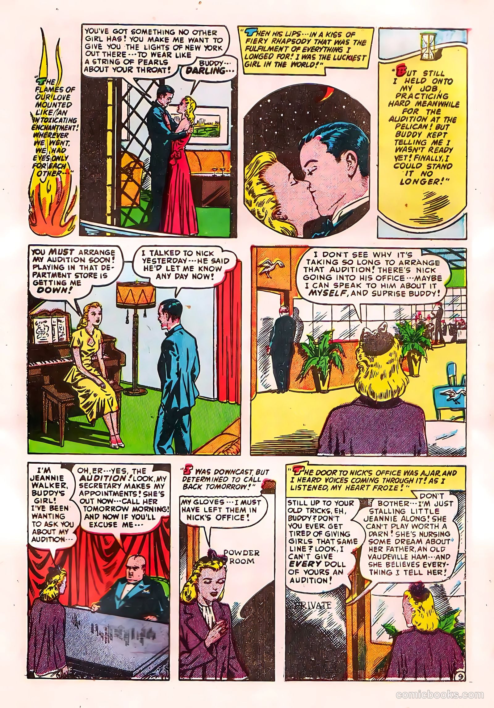 Romantic Adventures #6 (1950) — page 47 of 52