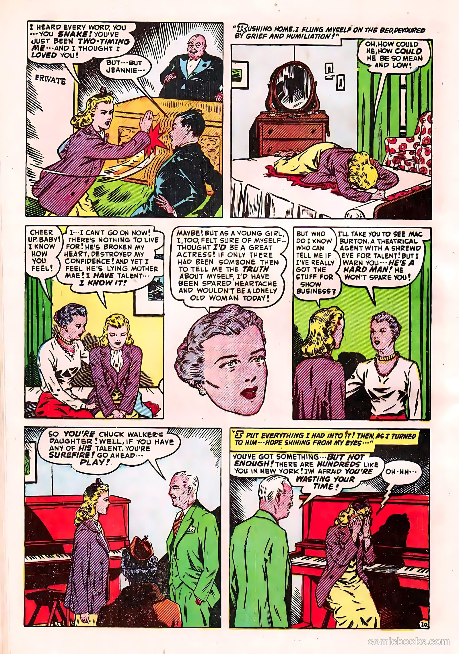 Romantic Adventures #6 (1950) — page 48 of 52