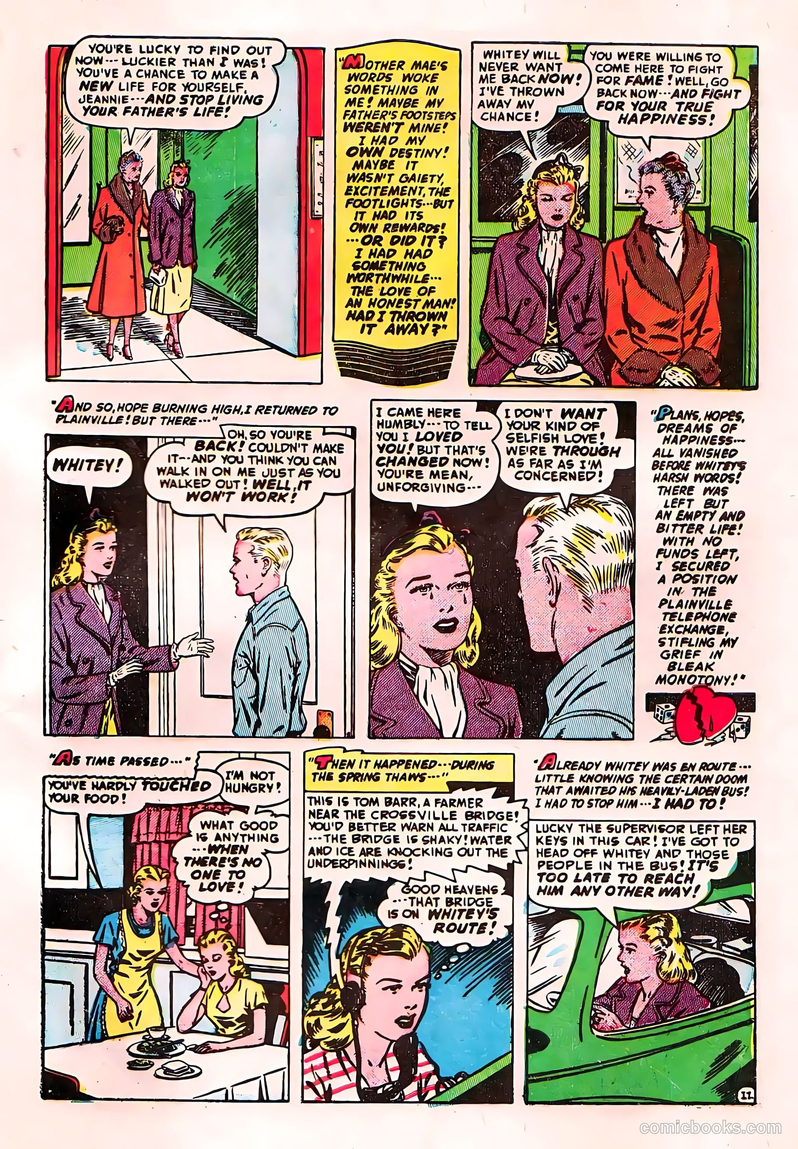 Romantic Adventures #6 (1950) — page 49 of 52