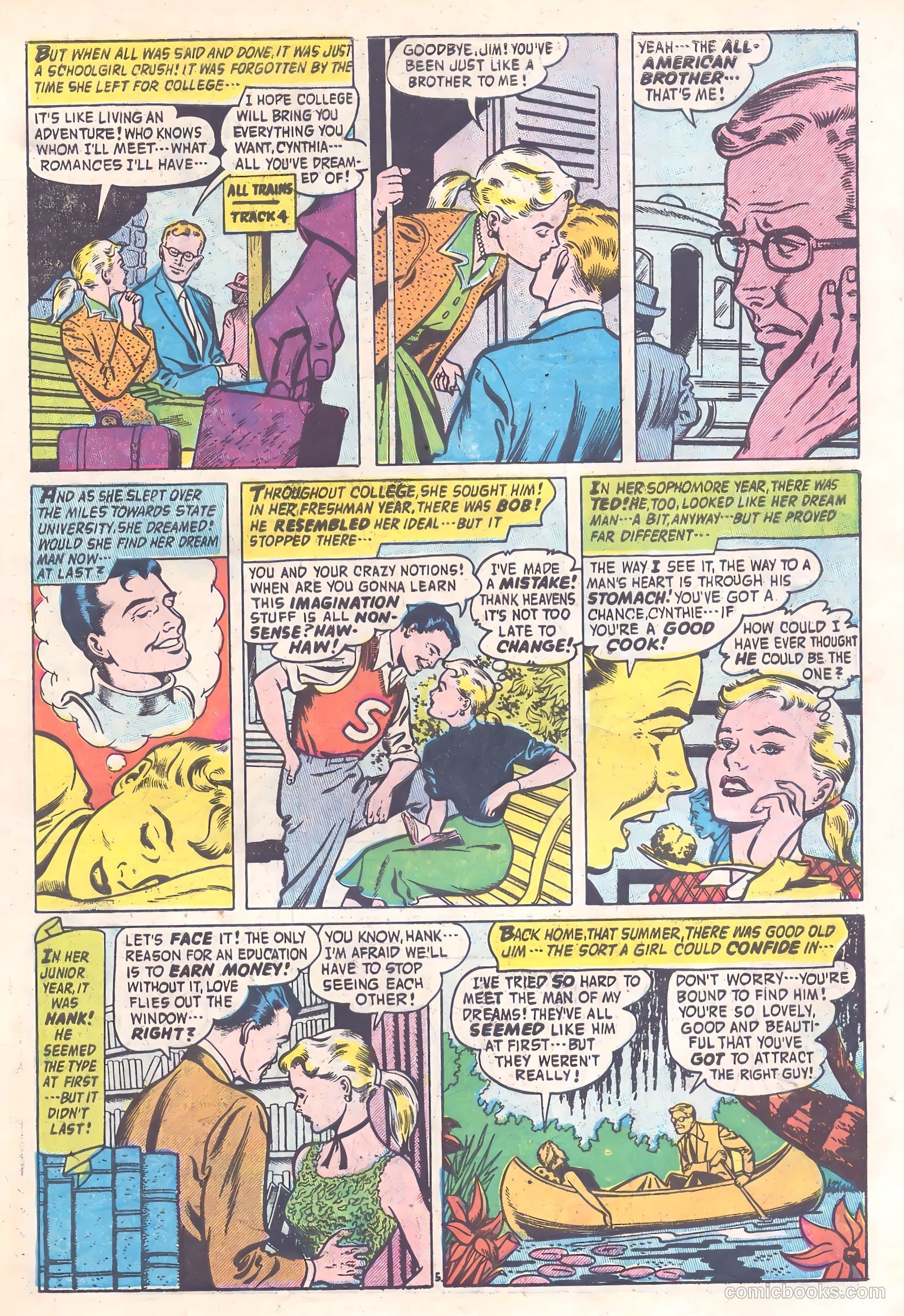 Romantic Adventures #60 (1955) — page 7 of 36