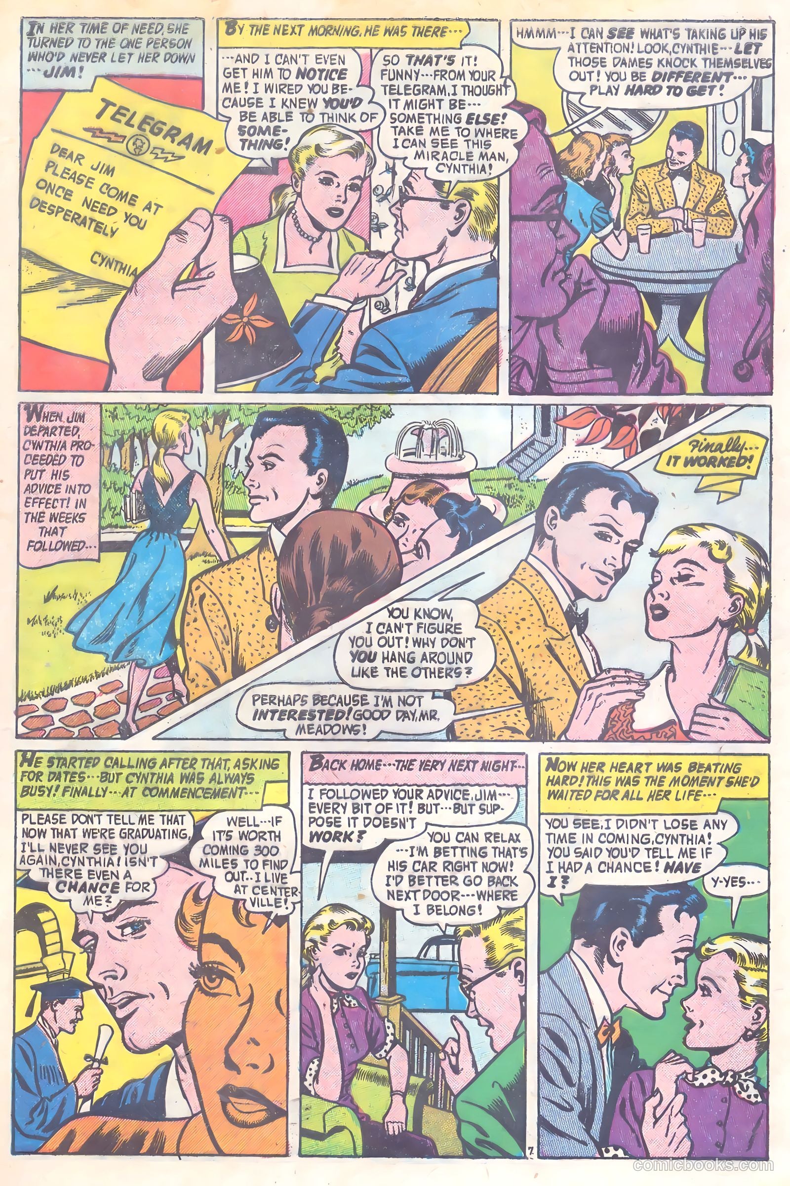 Romantic Adventures #60 (1955) — page 9 of 36