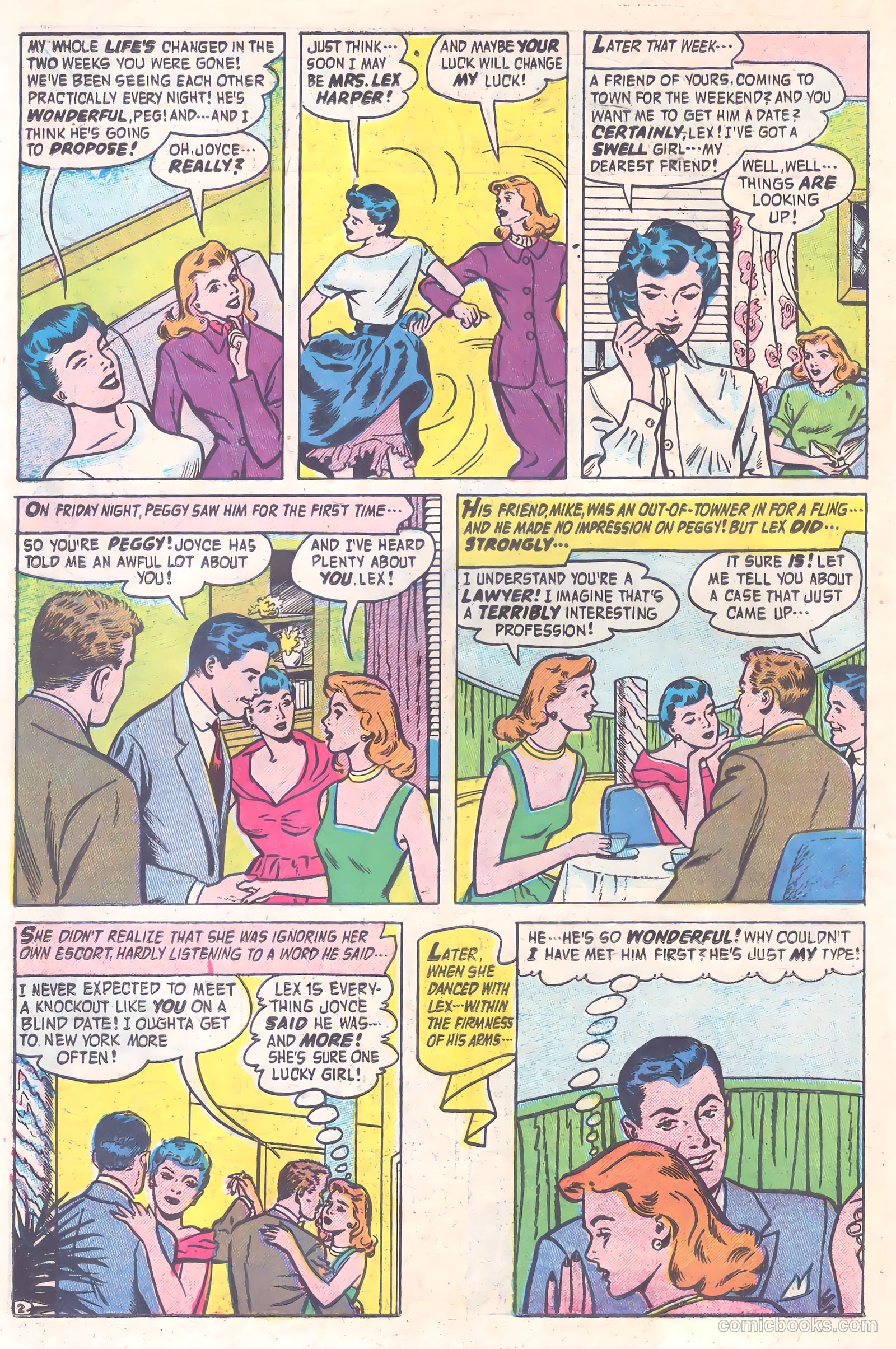 Romantic Adventures #60 (1955) — page 14 of 36
