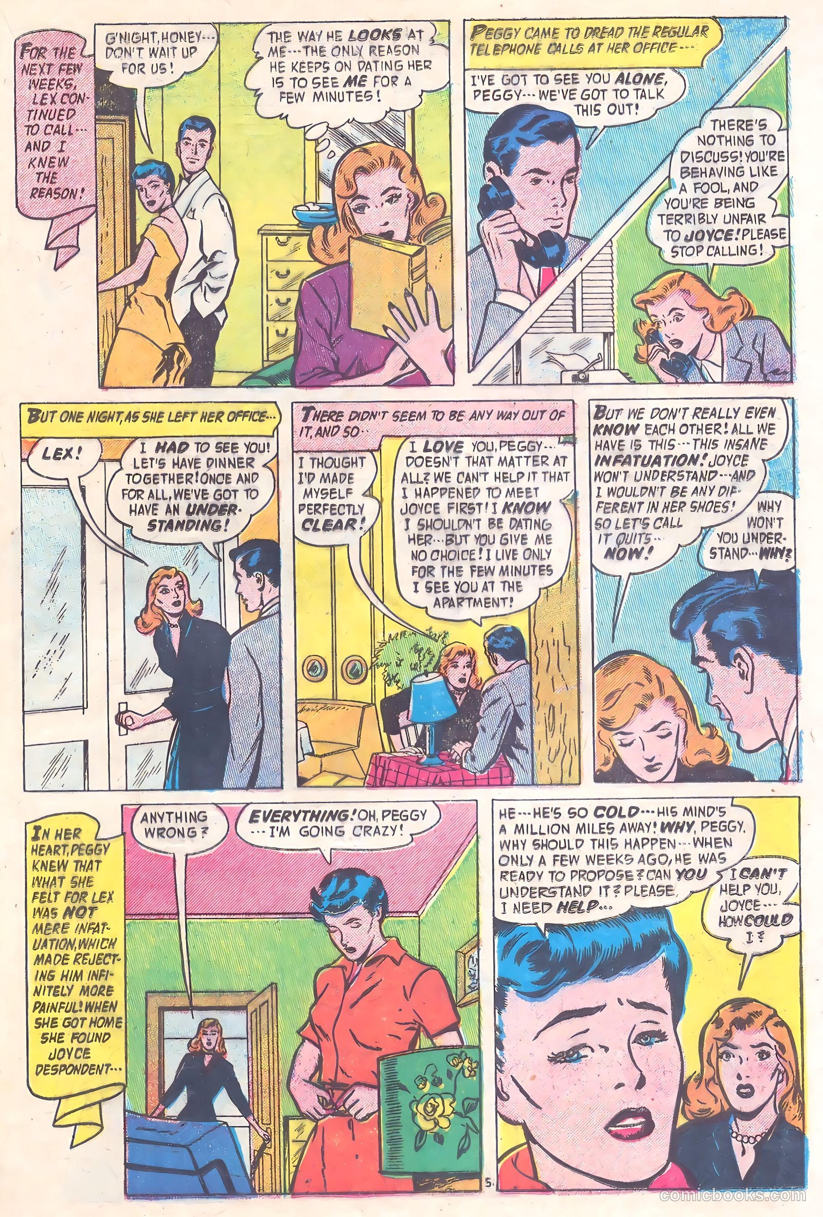 Romantic Adventures #60 (1955) — page 17 of 36