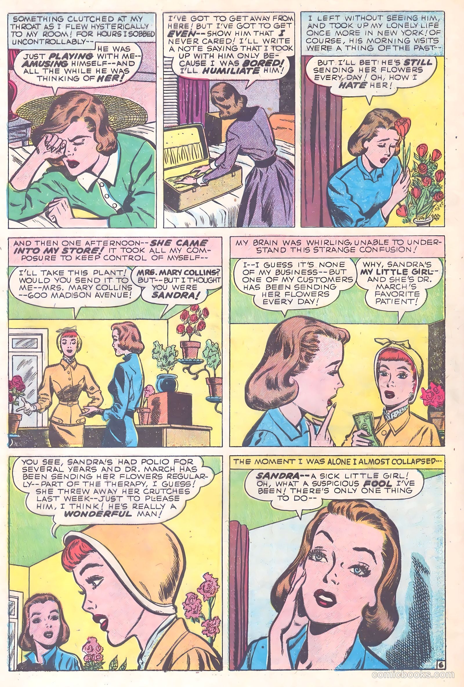 Romantic Adventures #60 (1955) — page 32 of 36