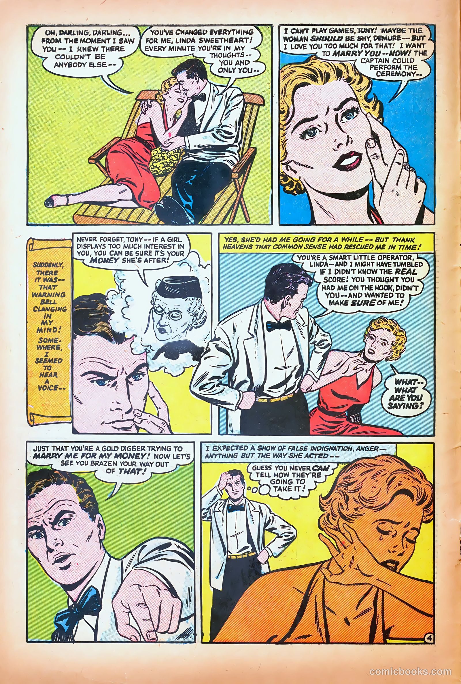 Romantic Adventures #61 (1955) — page 6 of 36