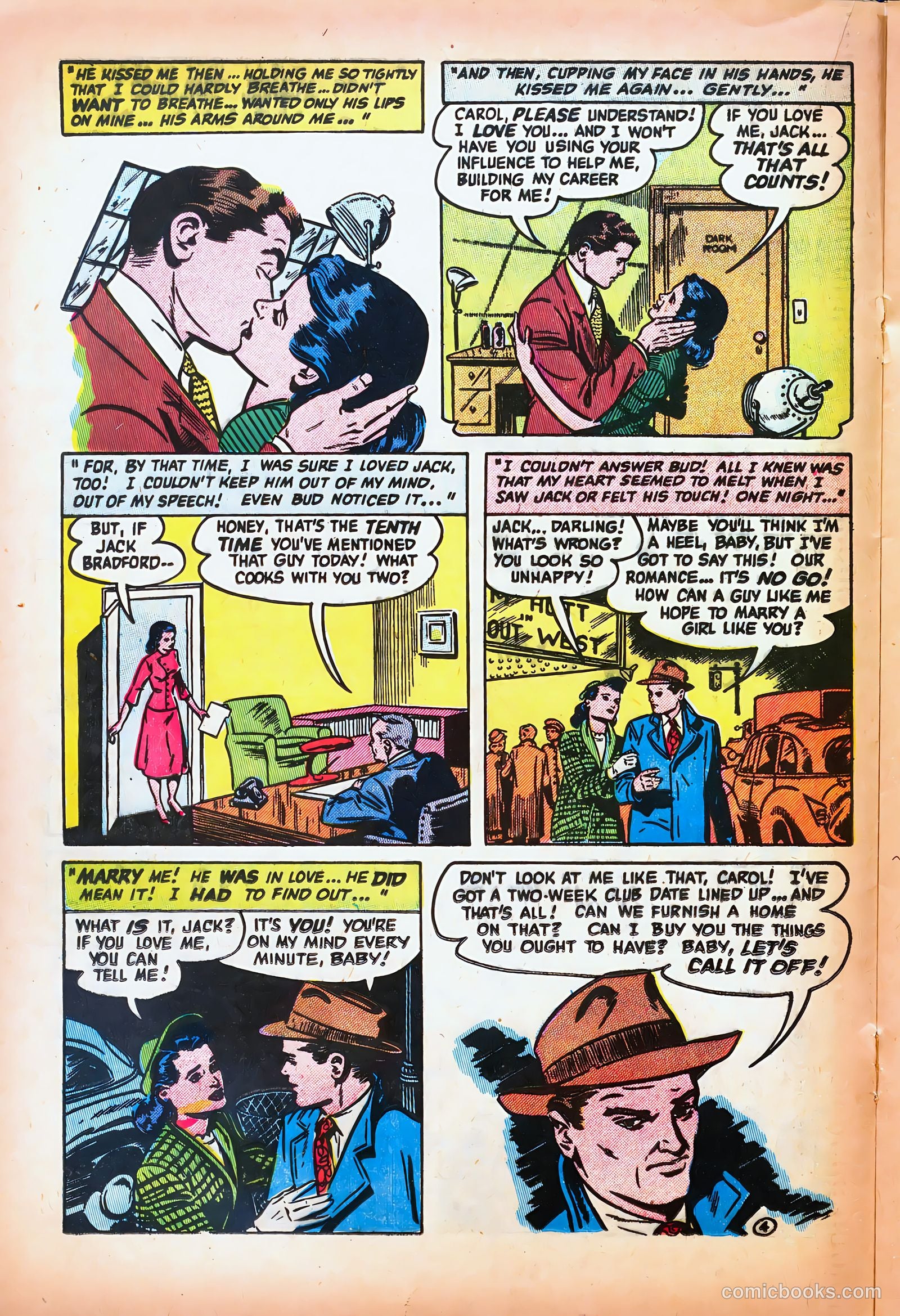 Romantic Adventures #61 (1955) — page 16 of 36