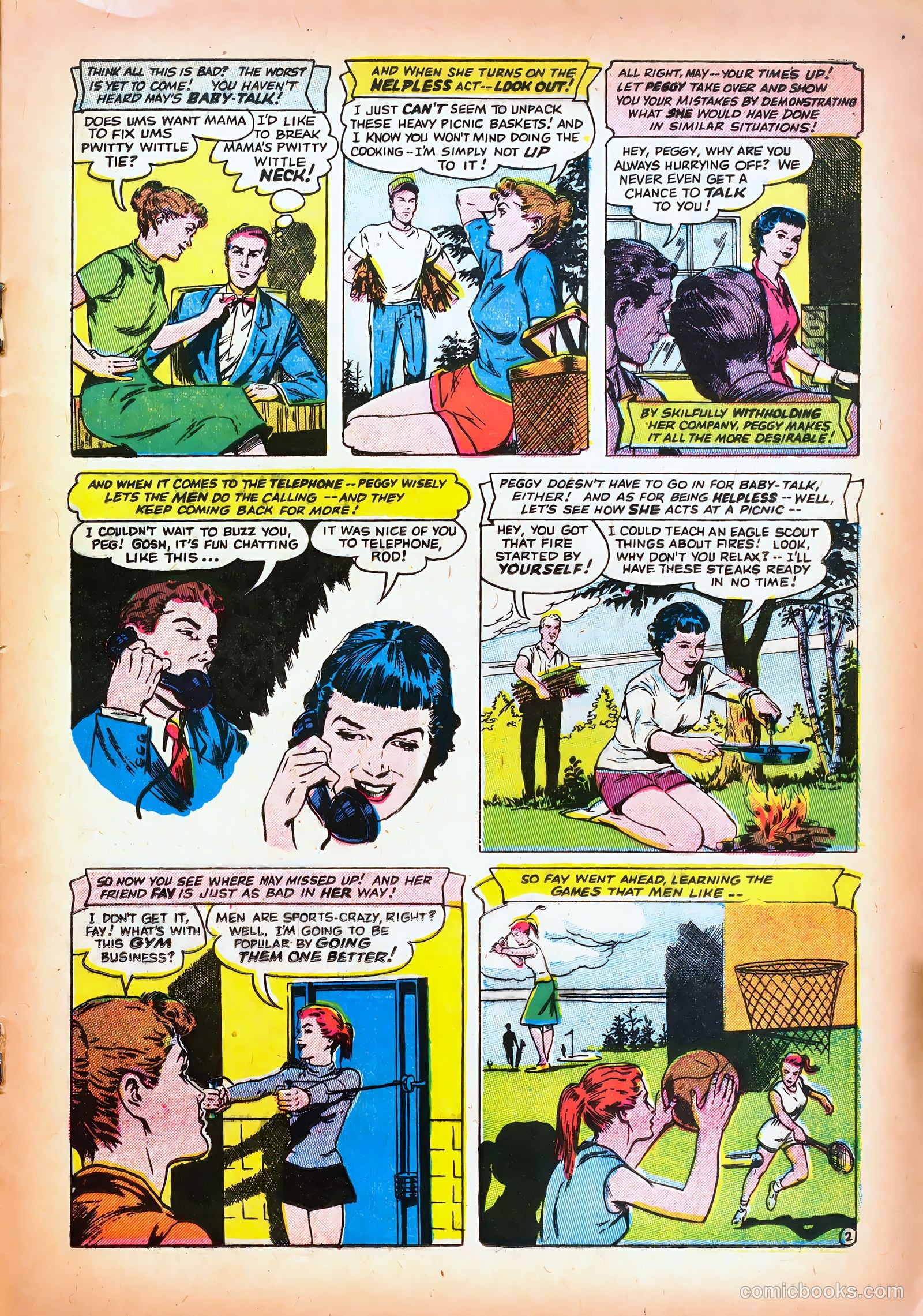 Romantic Adventures #61 (1955) — page 25 of 36