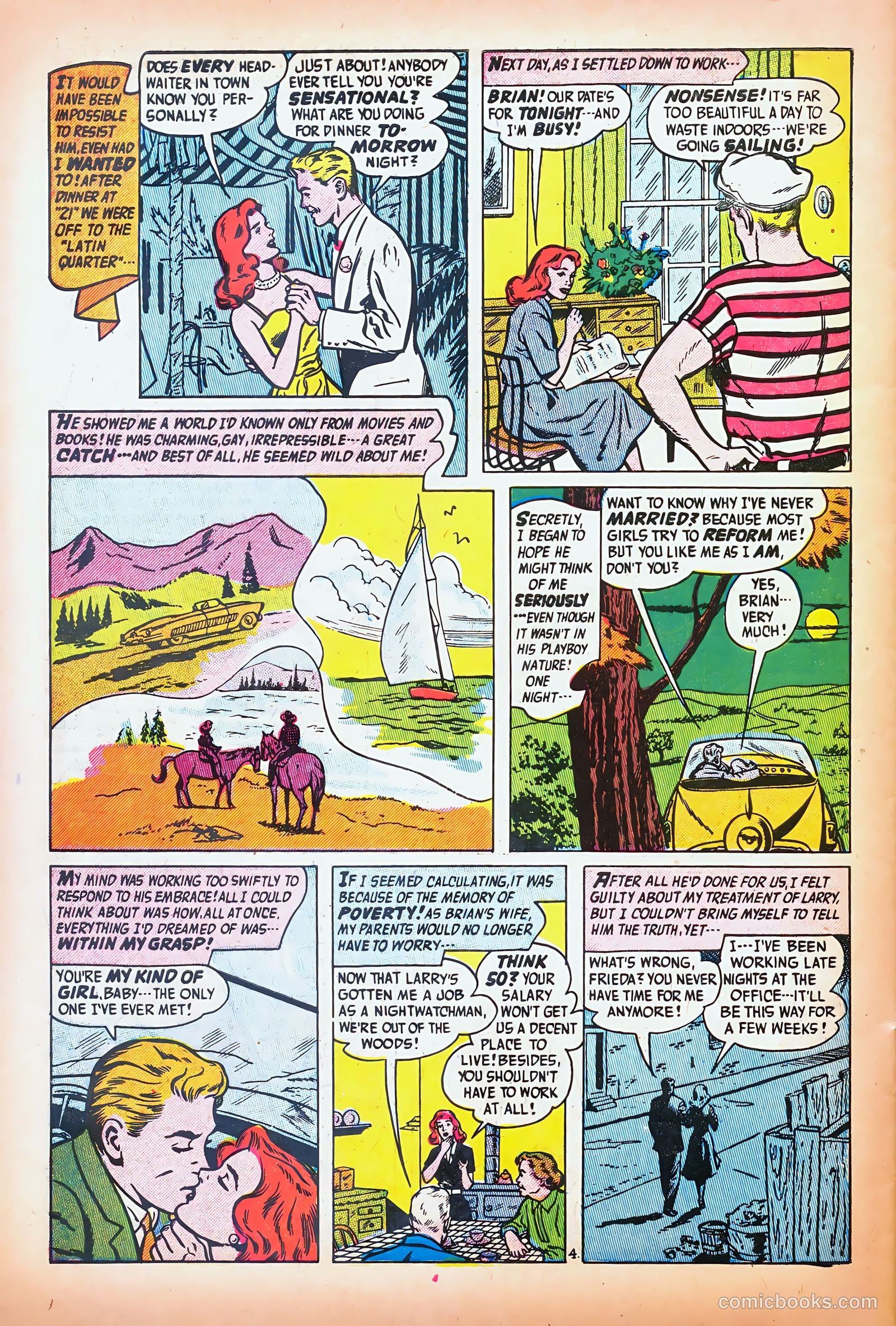 Romantic Adventures #61 (1955) — page 30 of 36