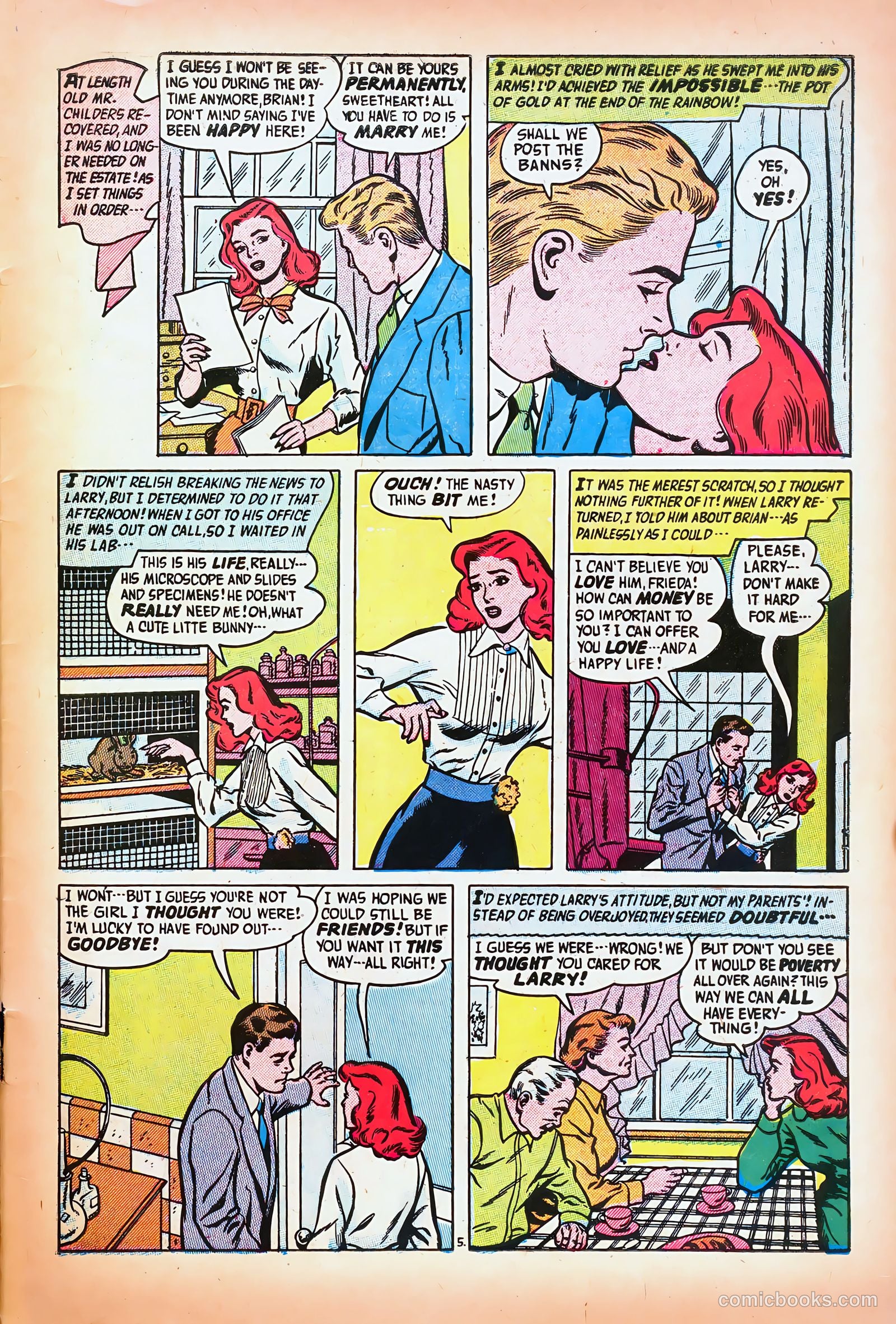 Romantic Adventures #61 (1955) — page 31 of 36