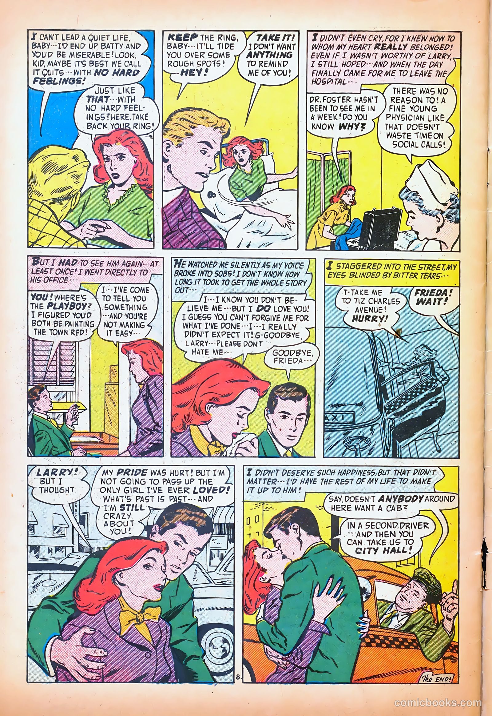 Romantic Adventures #61 (1955) — page 34 of 36