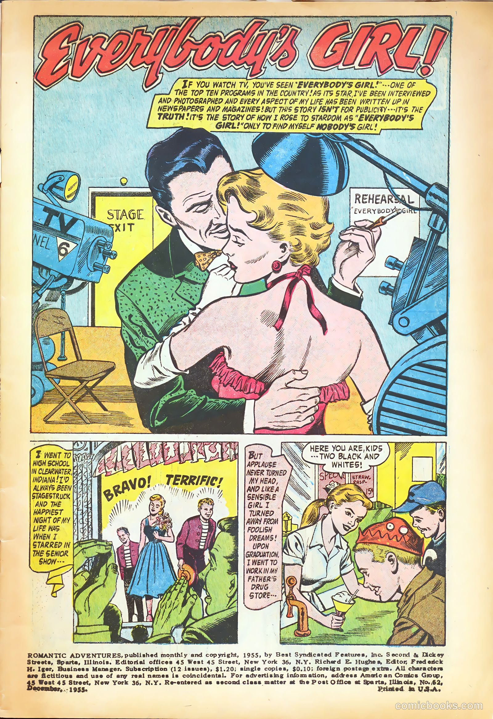 Romantic Adventures #62 (1955) — page 3 of 36