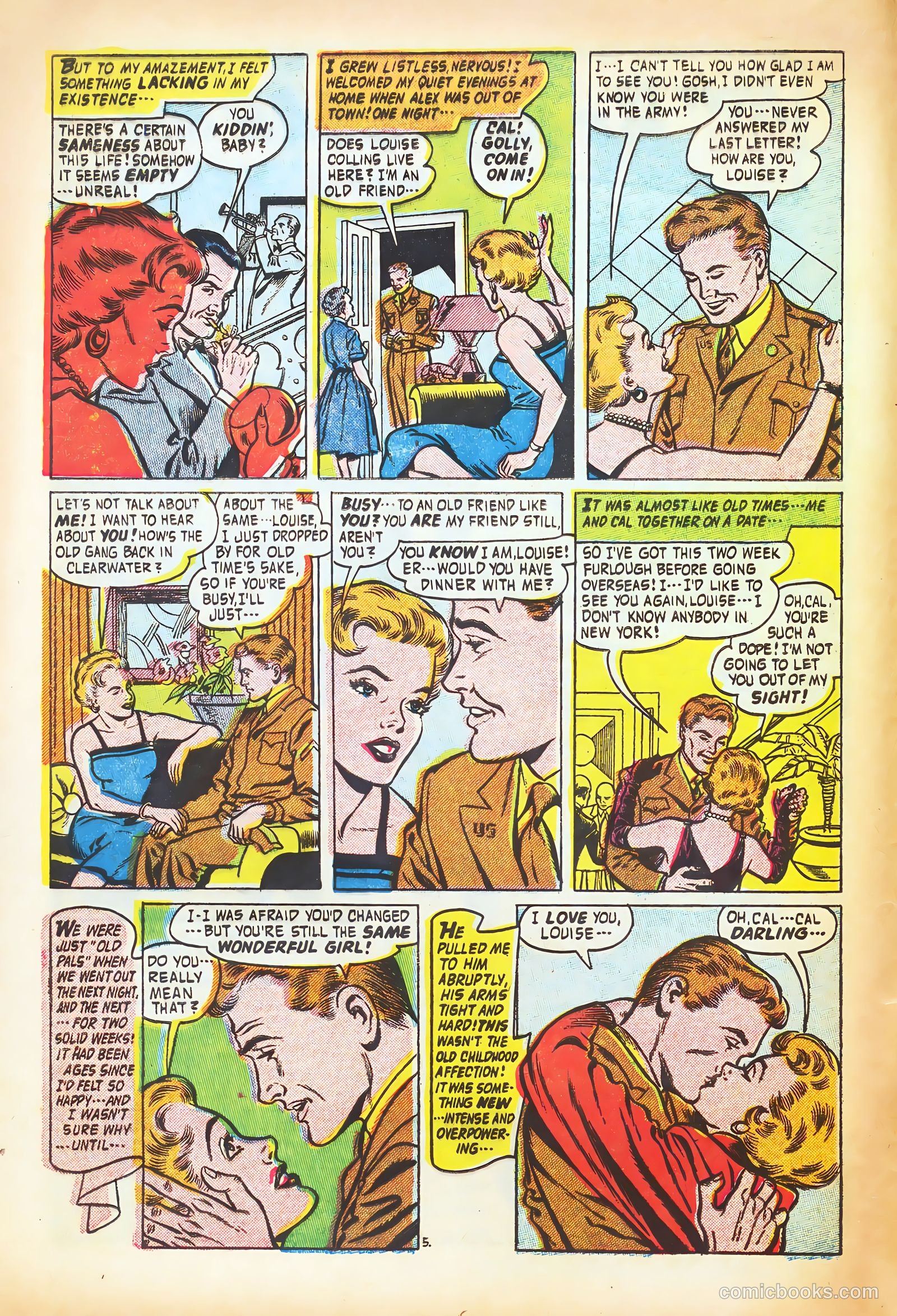 Romantic Adventures #62 (1955) — page 8 of 36