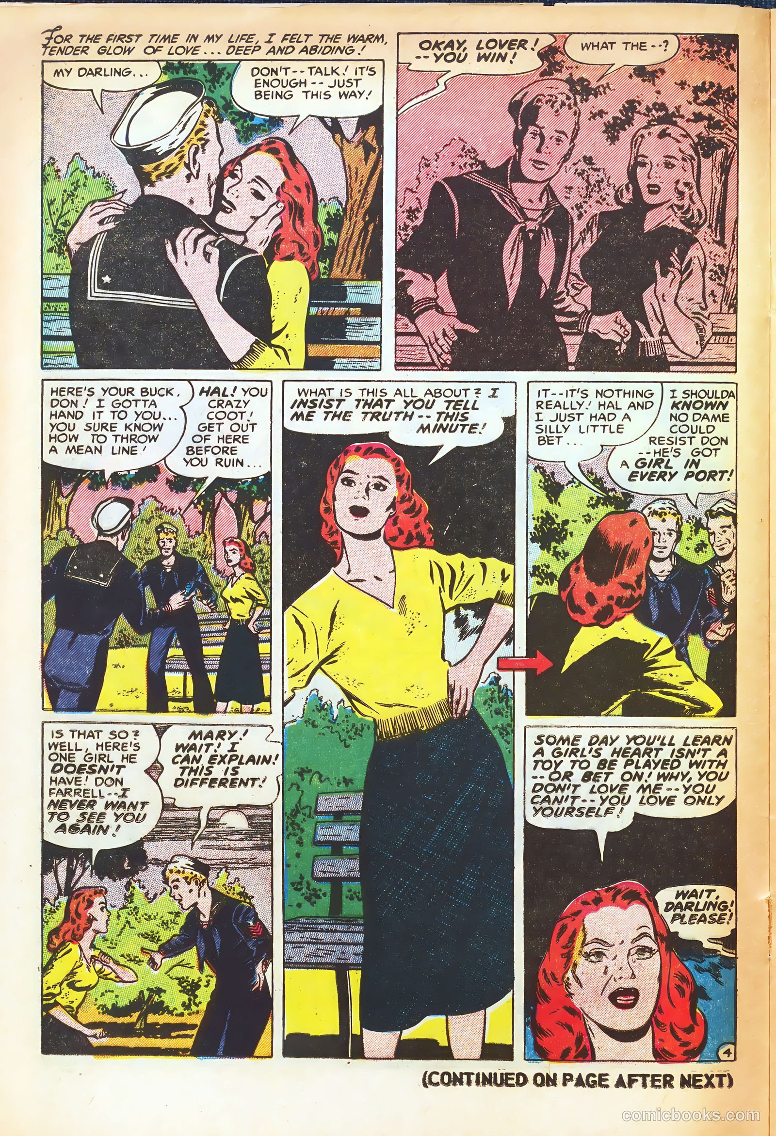 Romantic Adventures #62 (1955) — page 16 of 36