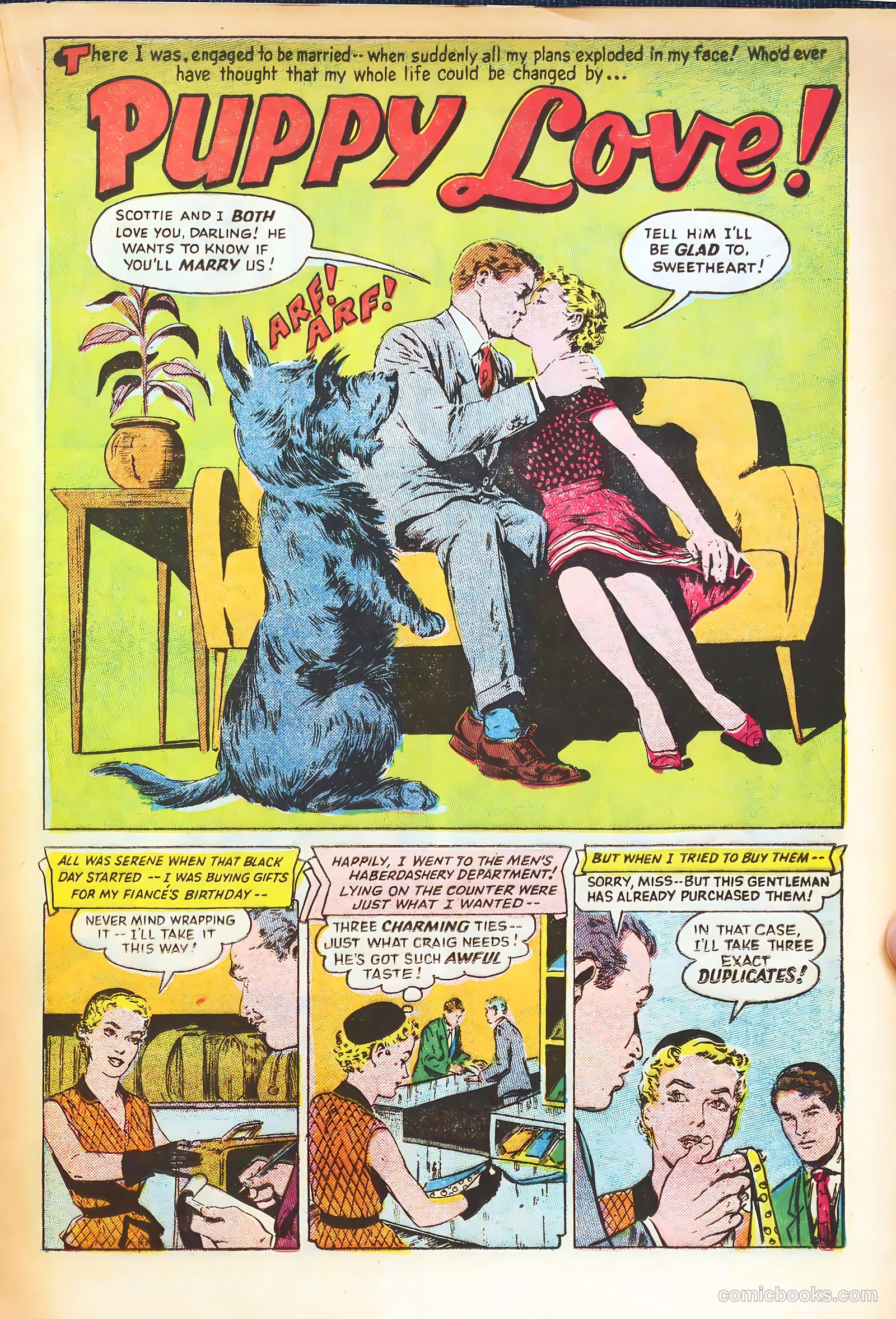 Romantic Adventures #62 (1955) — page 21 of 36