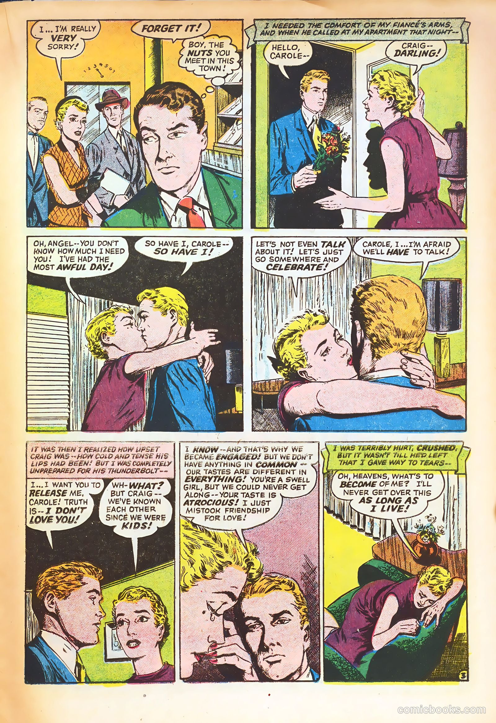 Romantic Adventures #62 (1955) — page 23 of 36