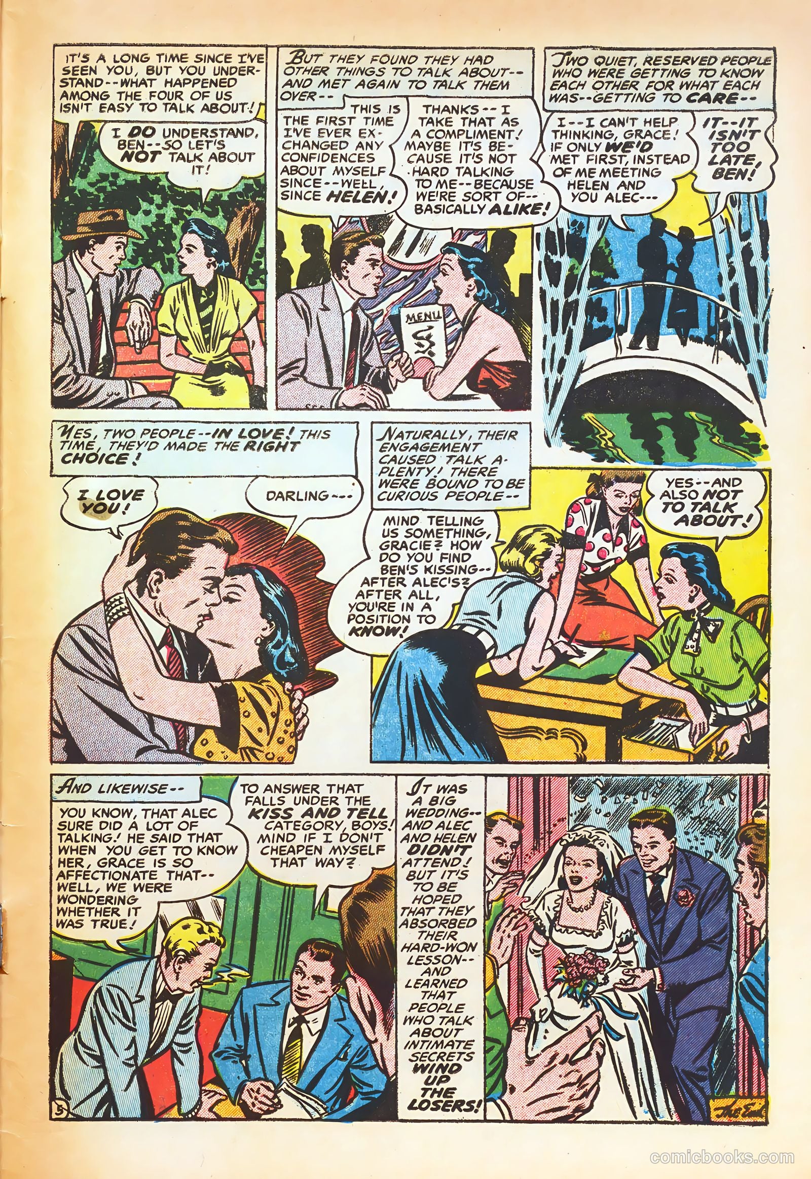 Romantic Adventures #62 (1955) — page 33 of 36