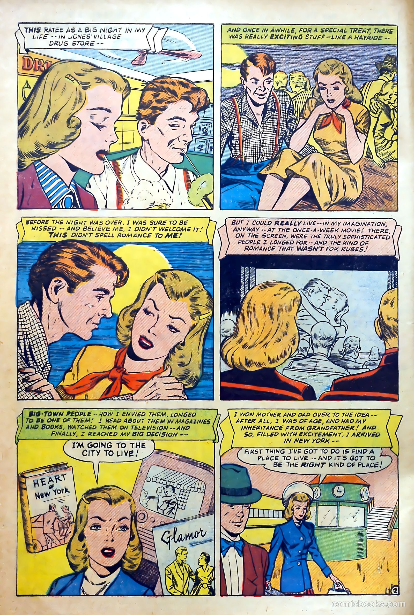 Romantic Adventures #63 (1956) — page 4 of 36
