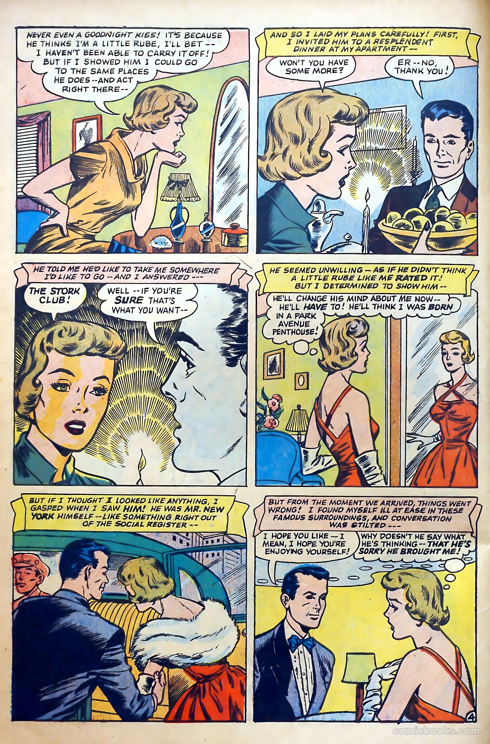 Romantic Adventures #63 (1956) — page 6 of 36