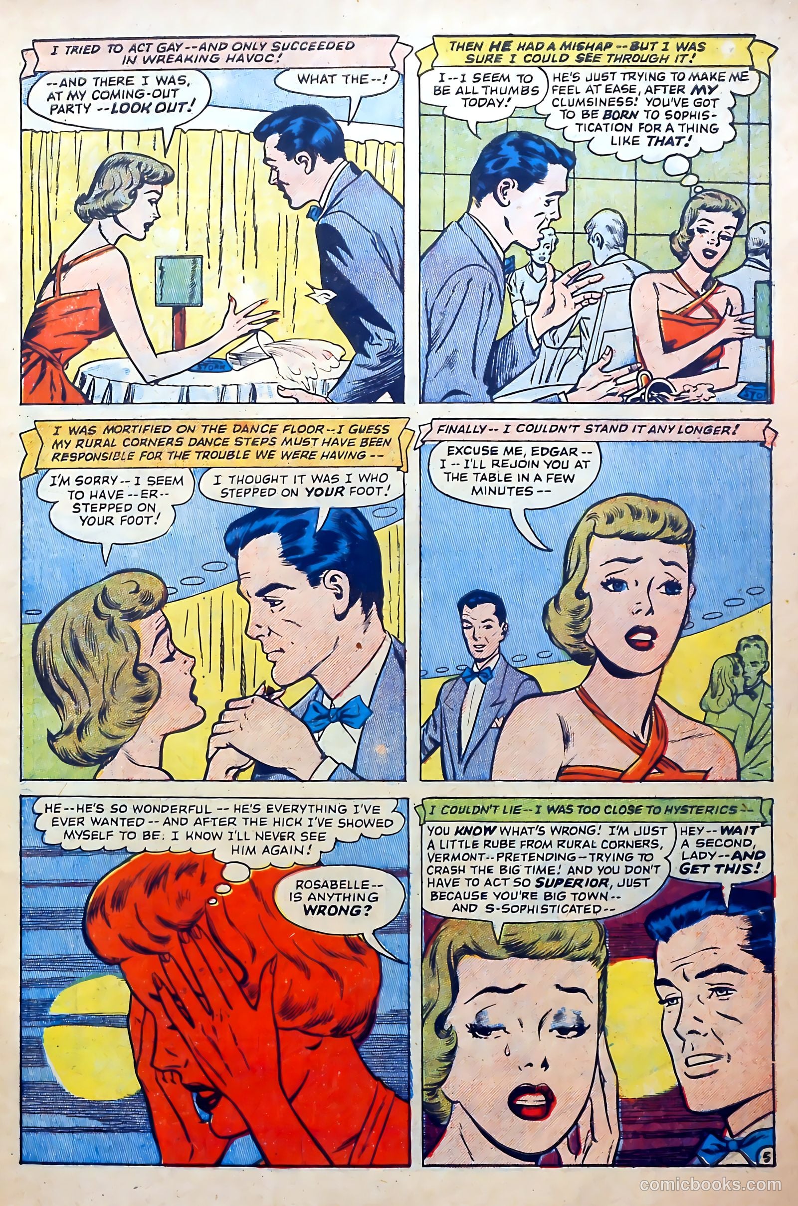 Romantic Adventures #63 (1956) — page 7 of 36