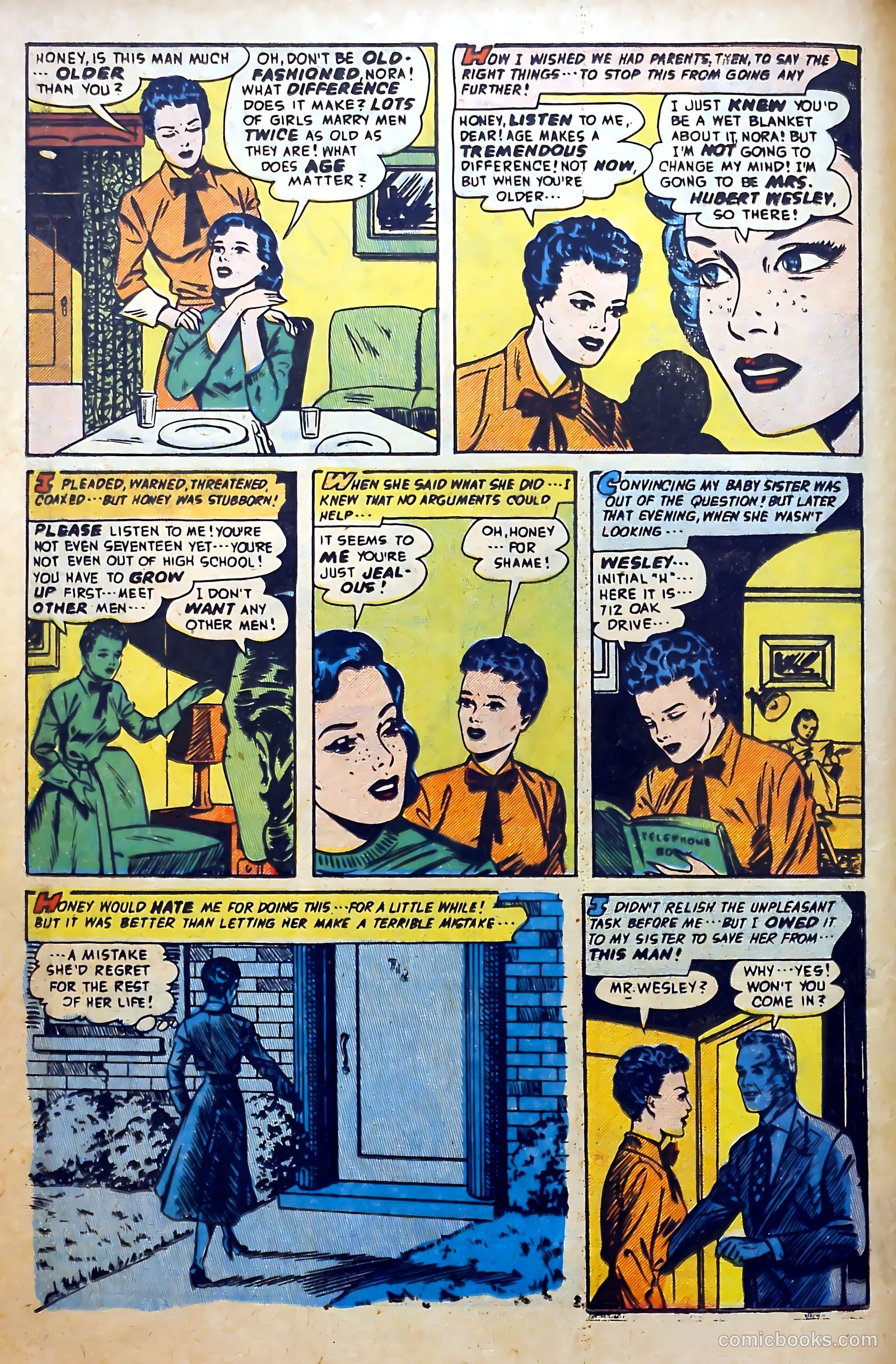 Romantic Adventures #63 (1956) — page 12 of 36