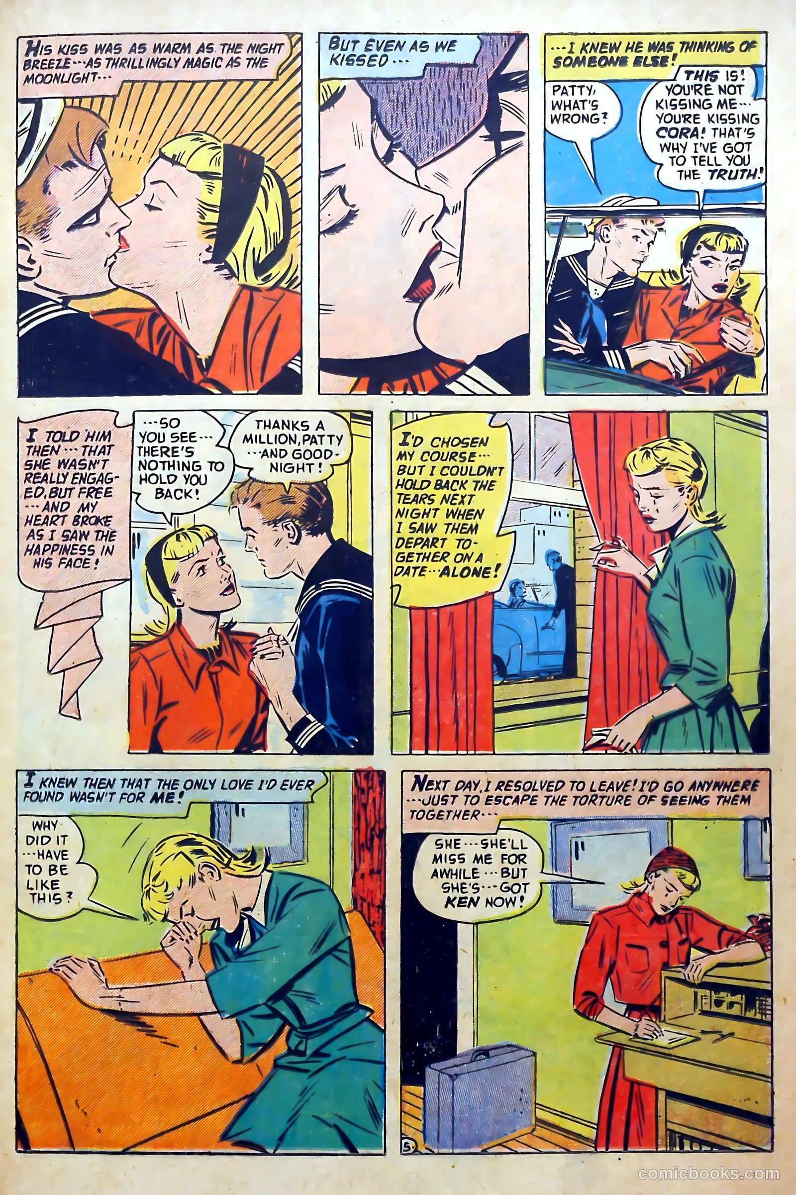 Romantic Adventures #63 (1956) — page 21 of 36