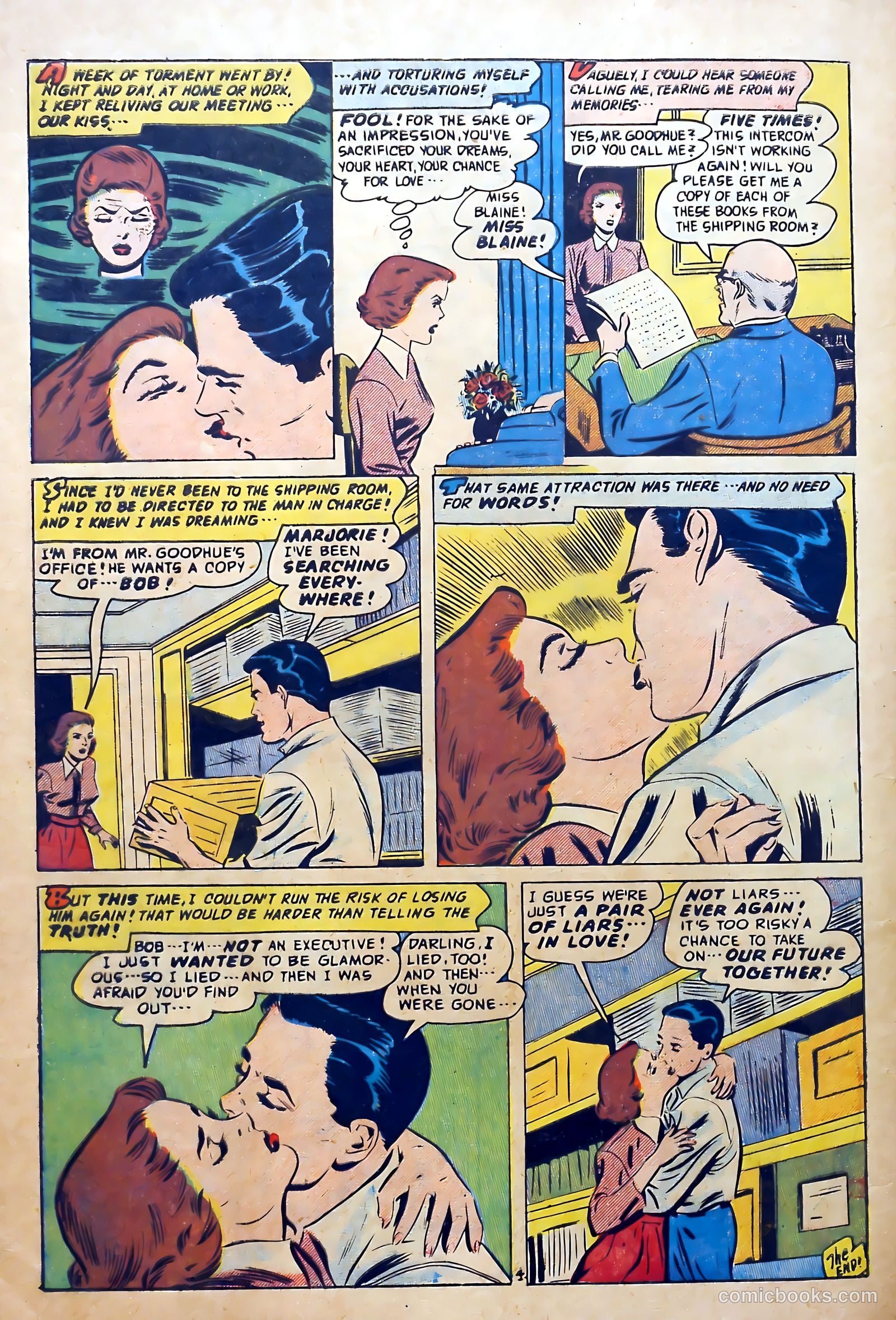 Romantic Adventures #63 (1956) — page 28 of 36